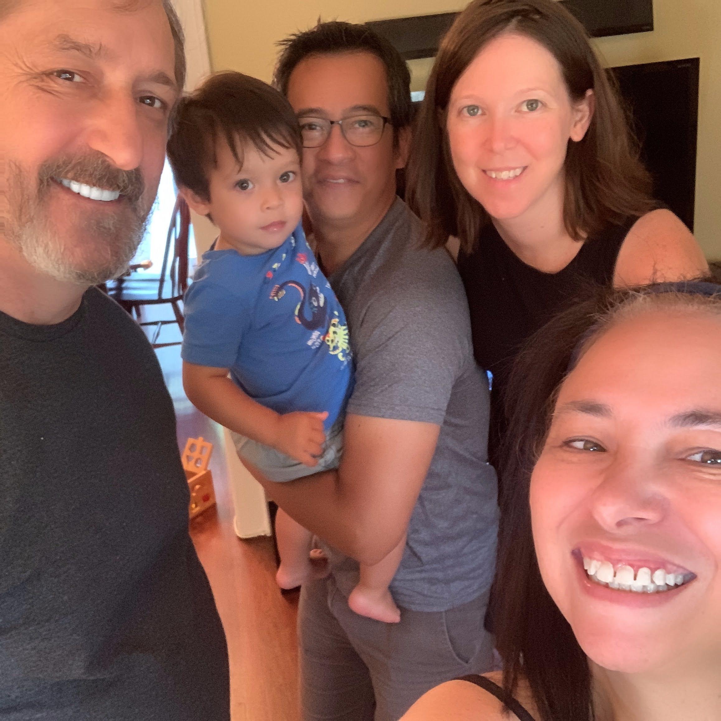 Visiting Dawn and Derek
