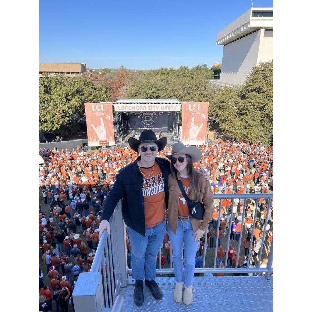Texas does football! #Hookem