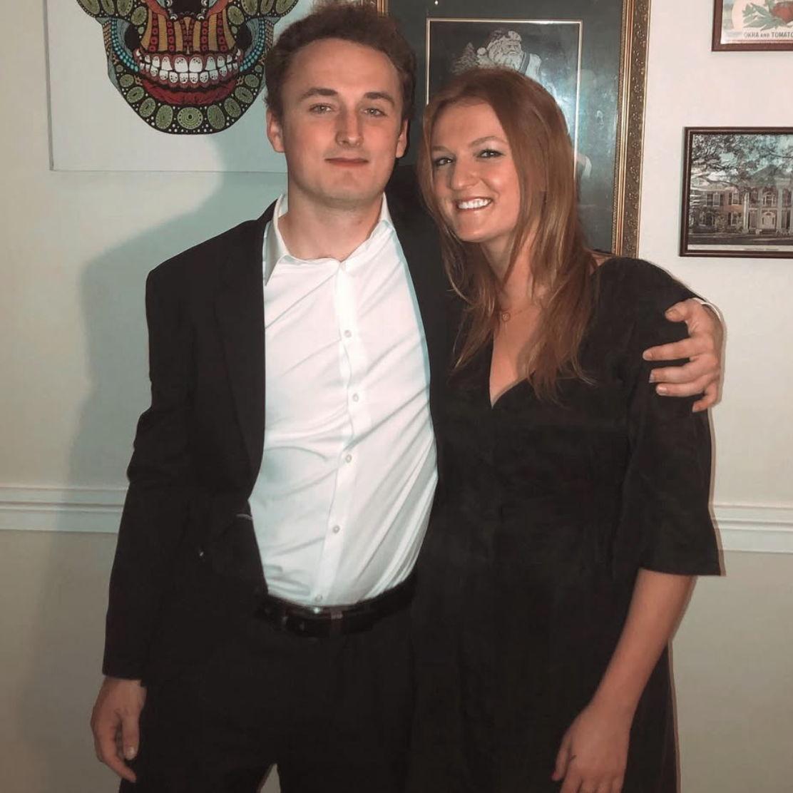 Our first pic together as BF + GF in New Orleans