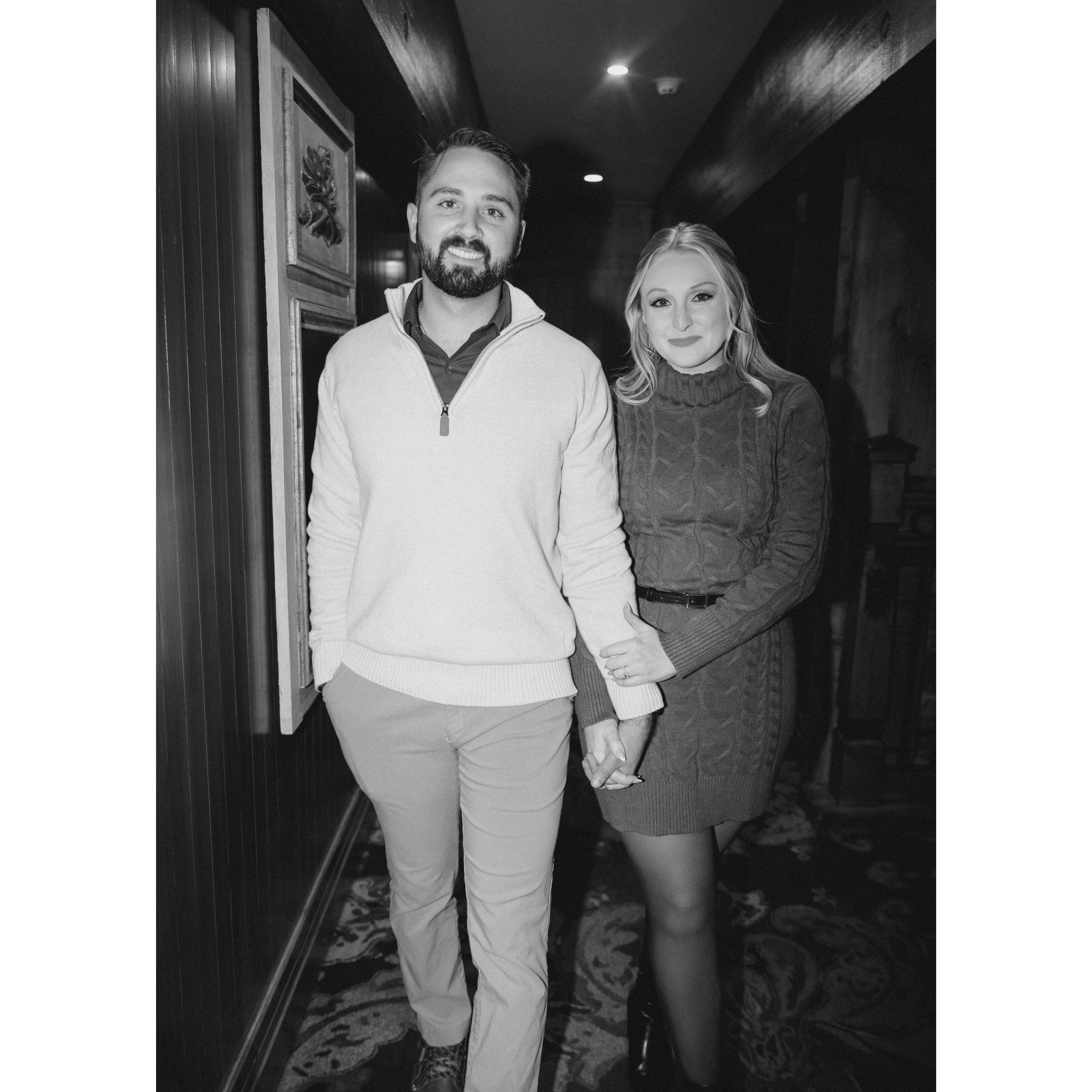 November 2024 -- That newly engaged look.
