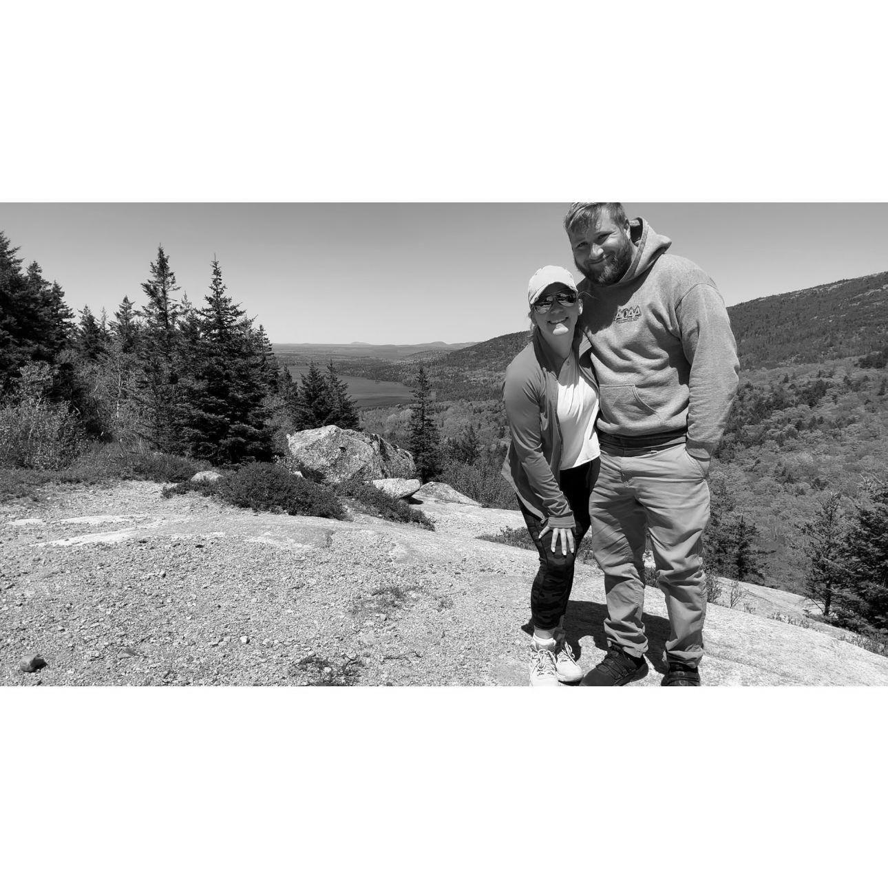 Michele and Lee hiked through Acadia National Park!