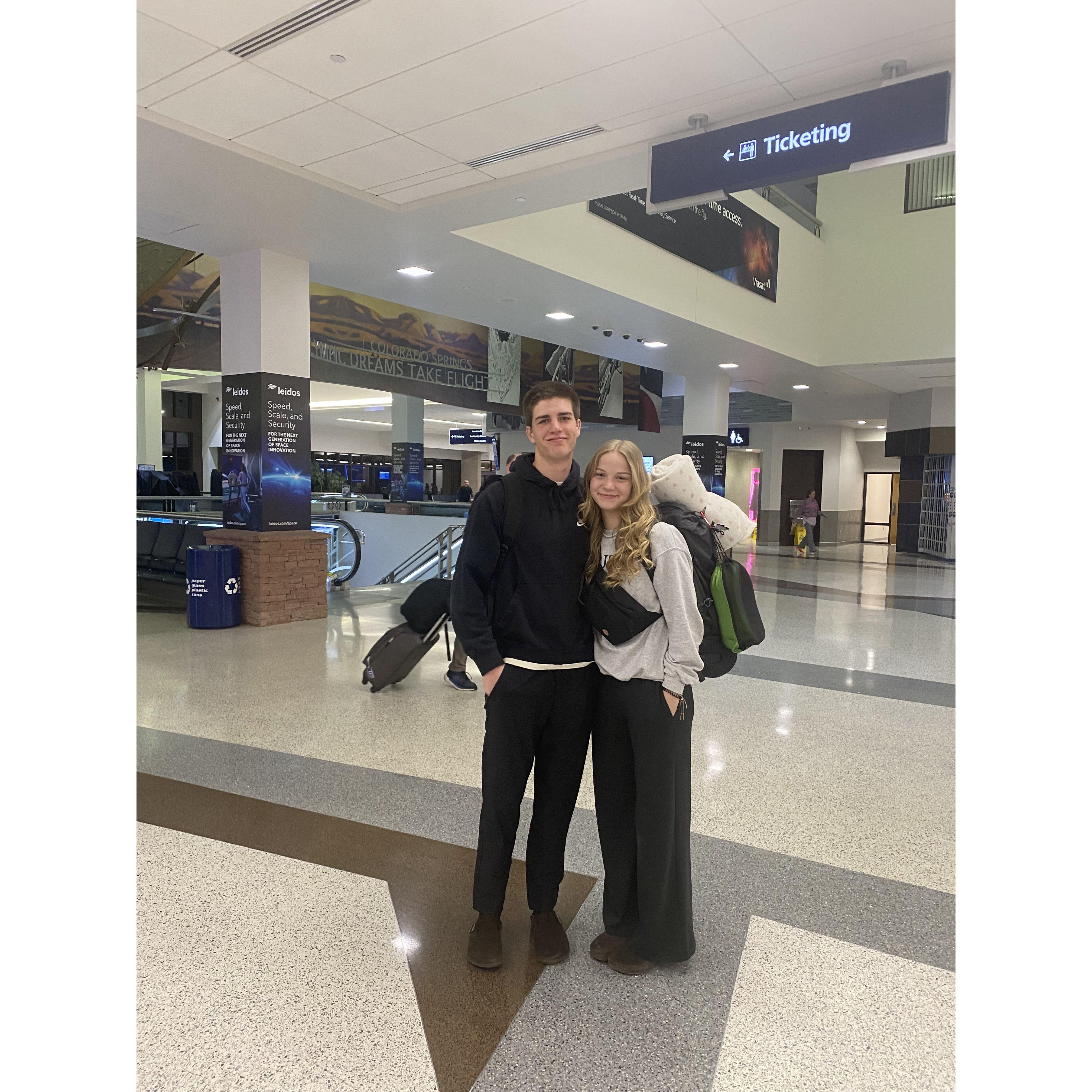 On our way to South Africa