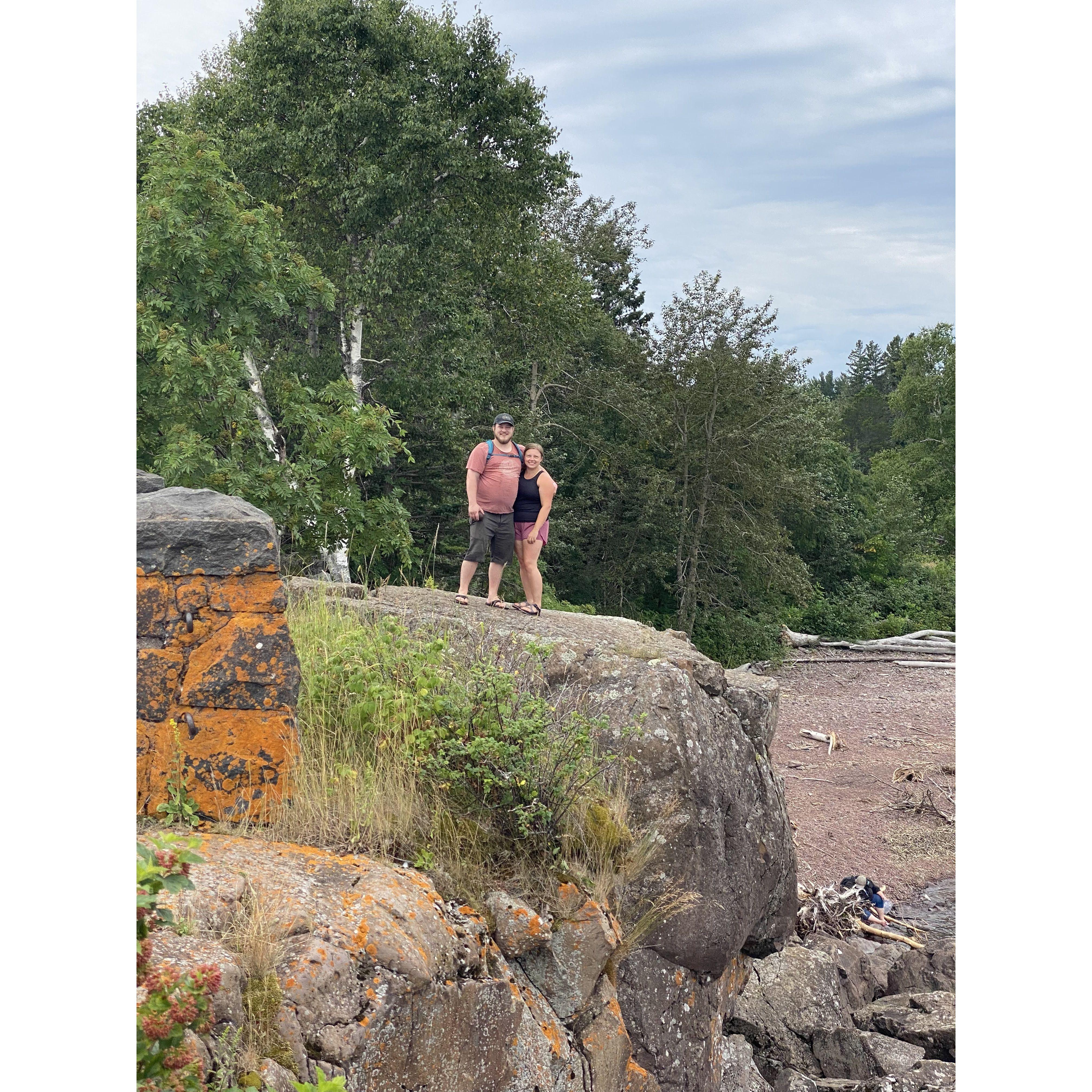 Always up for a scenic hike!