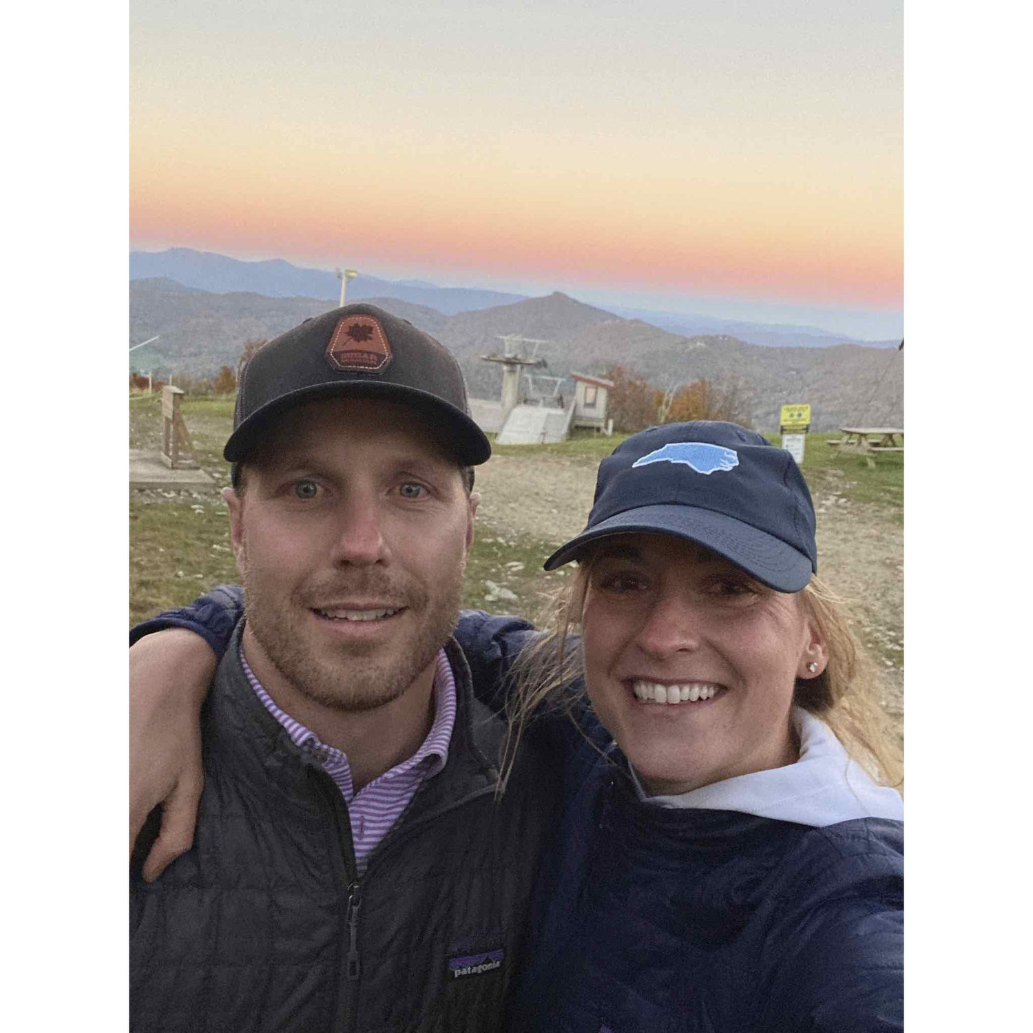 Sunsets on top of the local ski hill- Sugar Mountain, NC