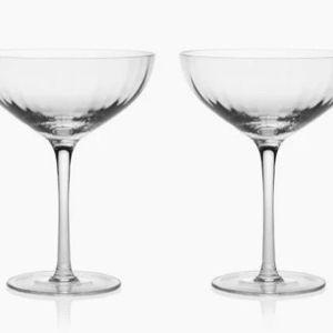 William Yeoward American Bar Corinne Cocktail Glasses, Pair