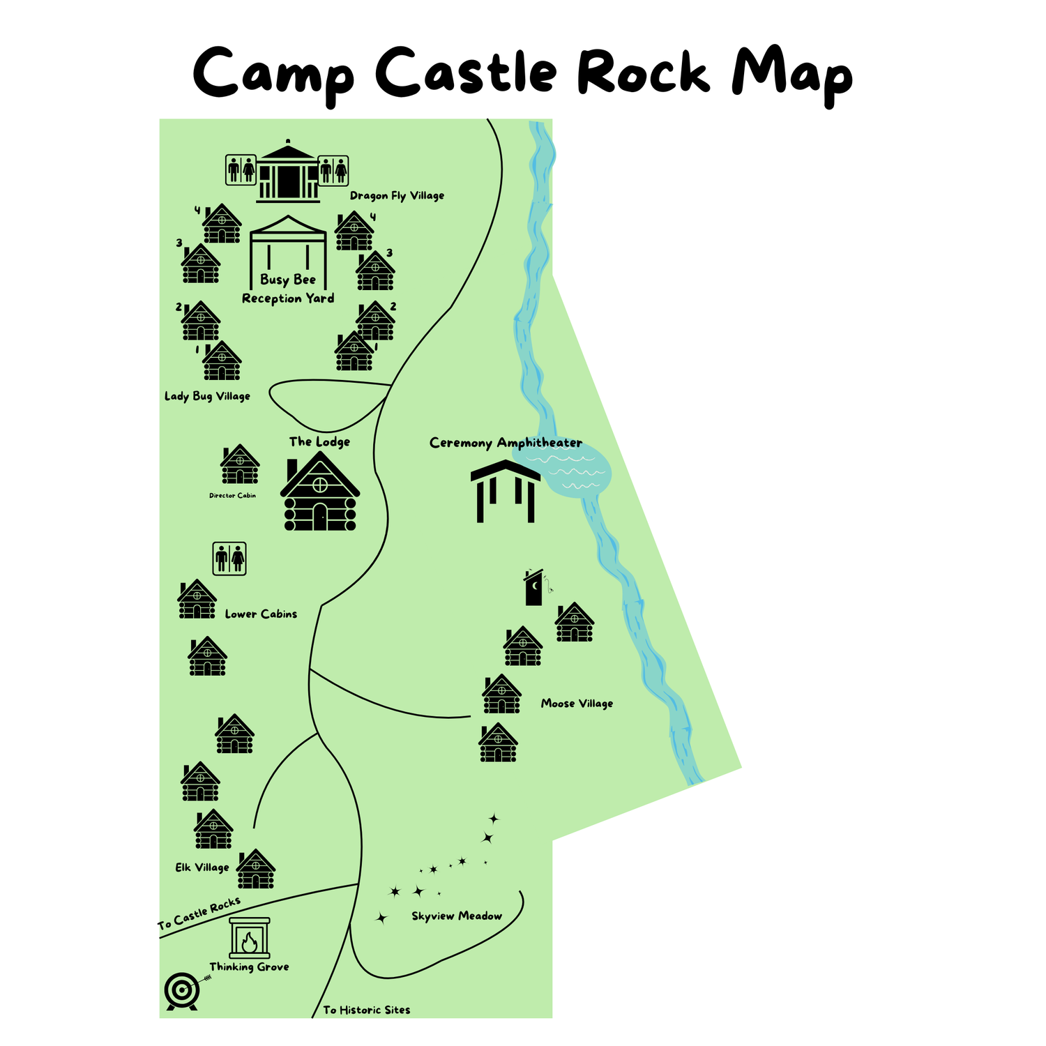 This is a map of the Camp!