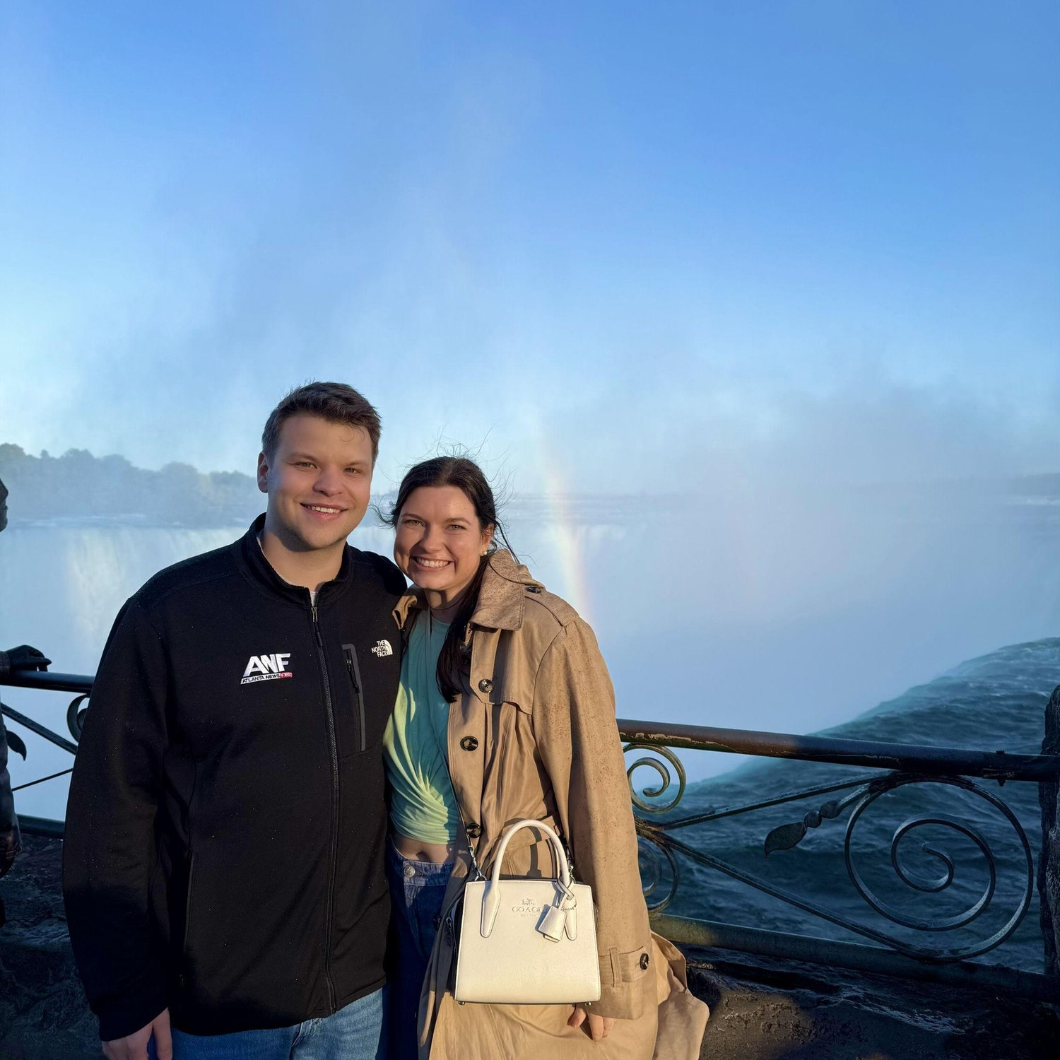 October 2025: Niagara Falls - we got lucky that day with the most insane rainbows!