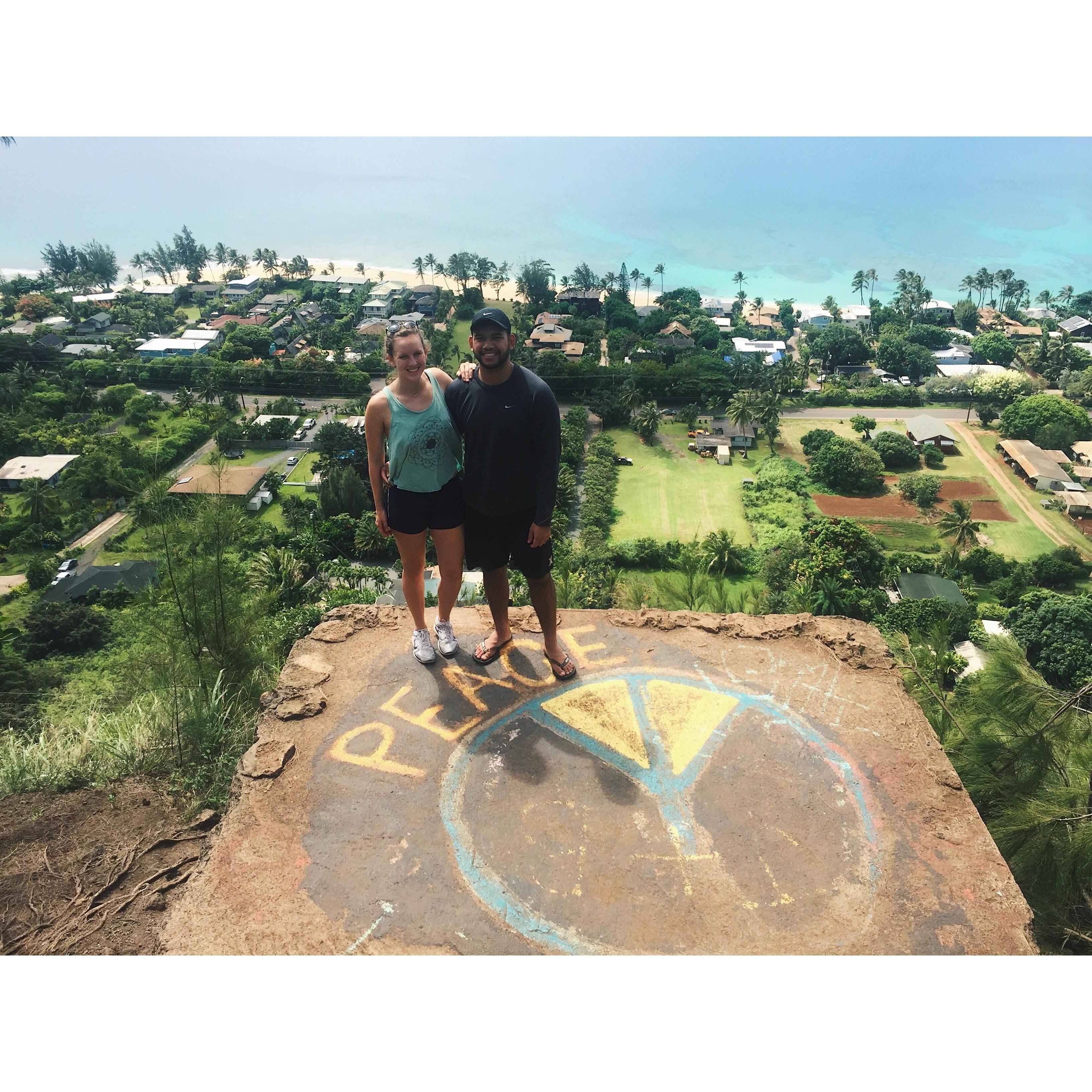 Ehukai Pillbox Hike
June 2017