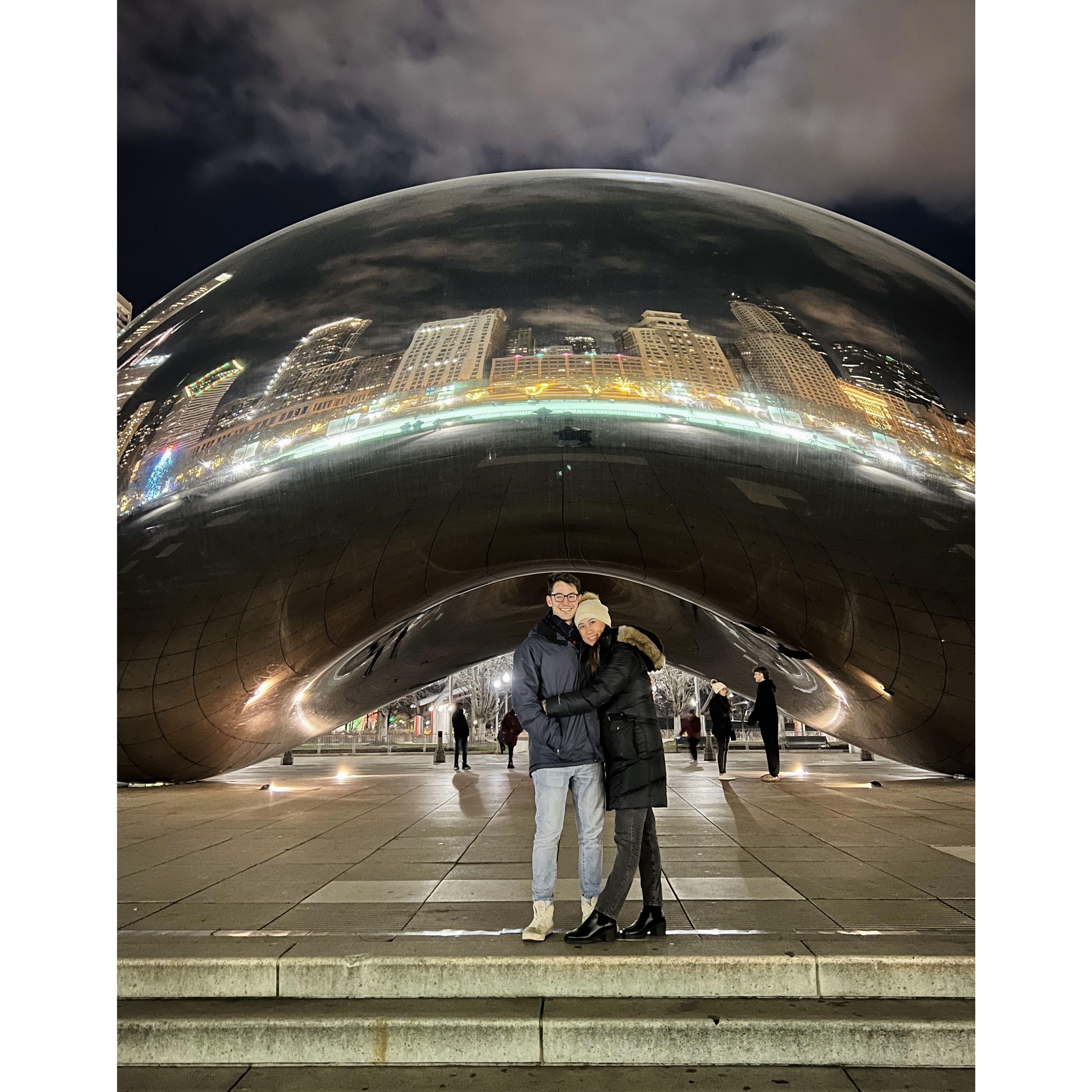 The Bean!! Visiting John's stomping grounds and meeting his crew