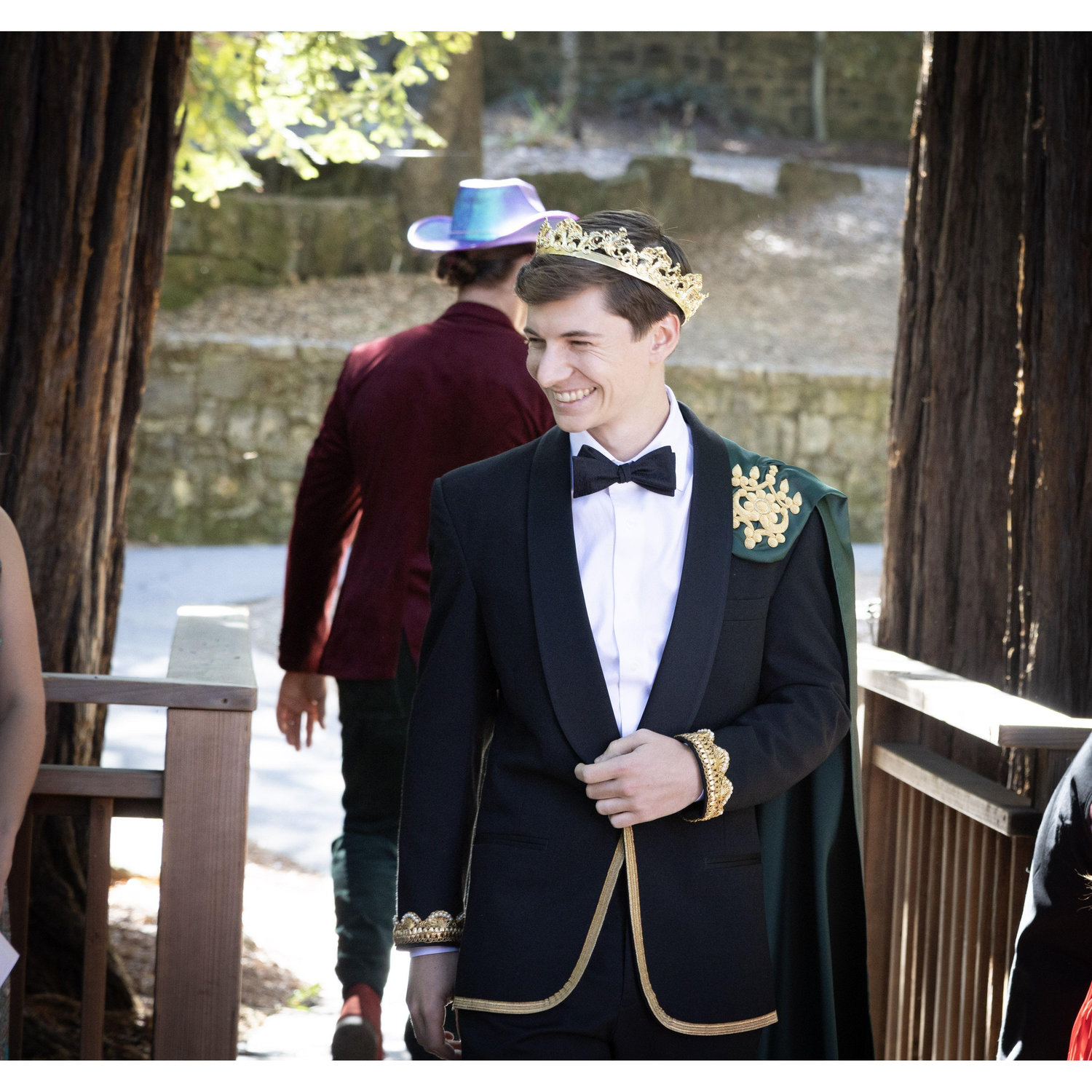 Xander and Neal (background)