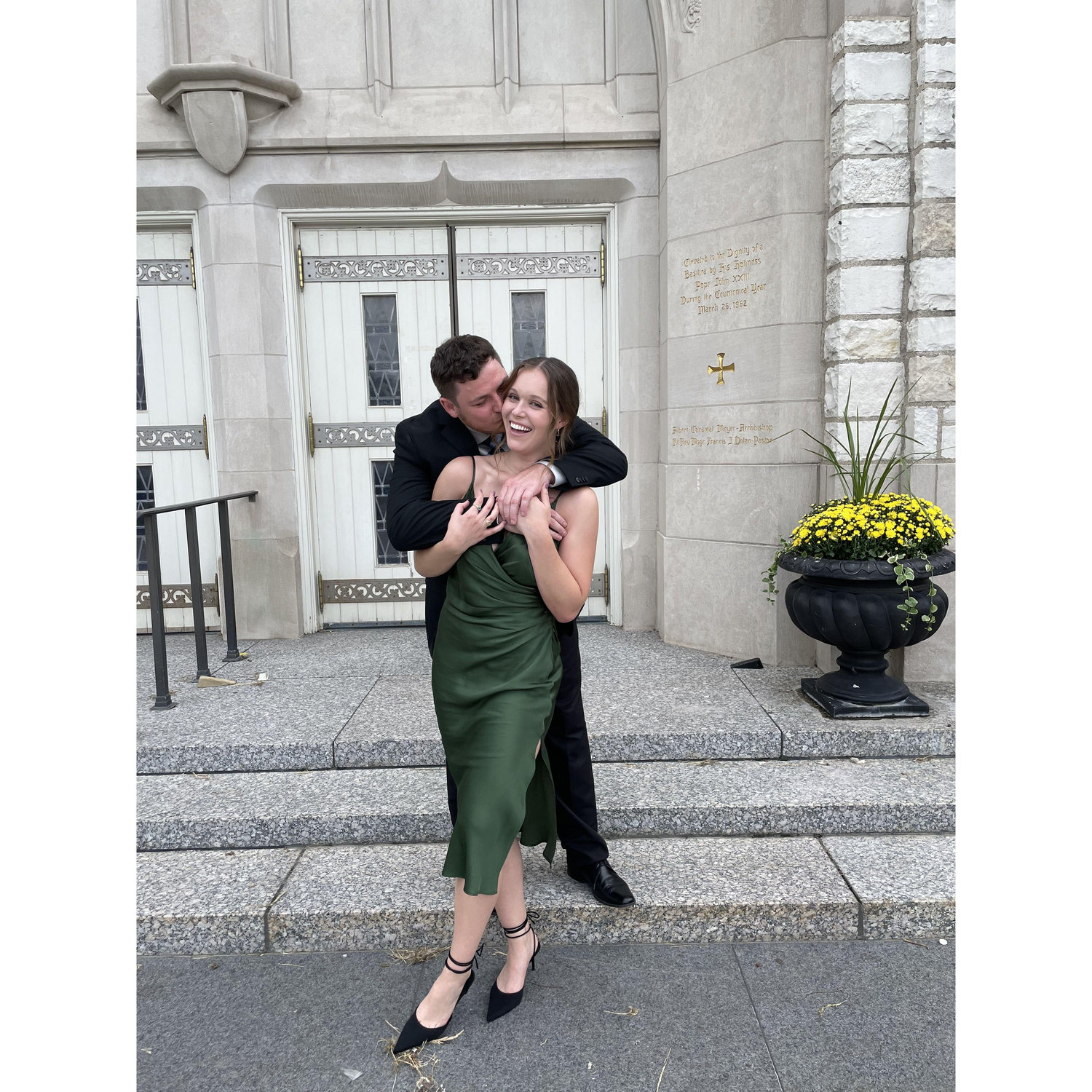 Our first wedding together (shoutout to the Mendicinos!) We loved the music so much that we ended up booking the same band for ours!