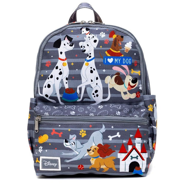 Wondapop Disney Dogs 13" Nylon Backpack
