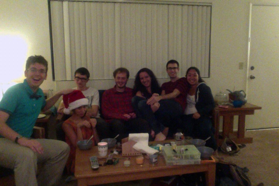 The first picture of us together! December 2012
