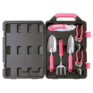 Garden Tool Kit in Pink (6-Piece)