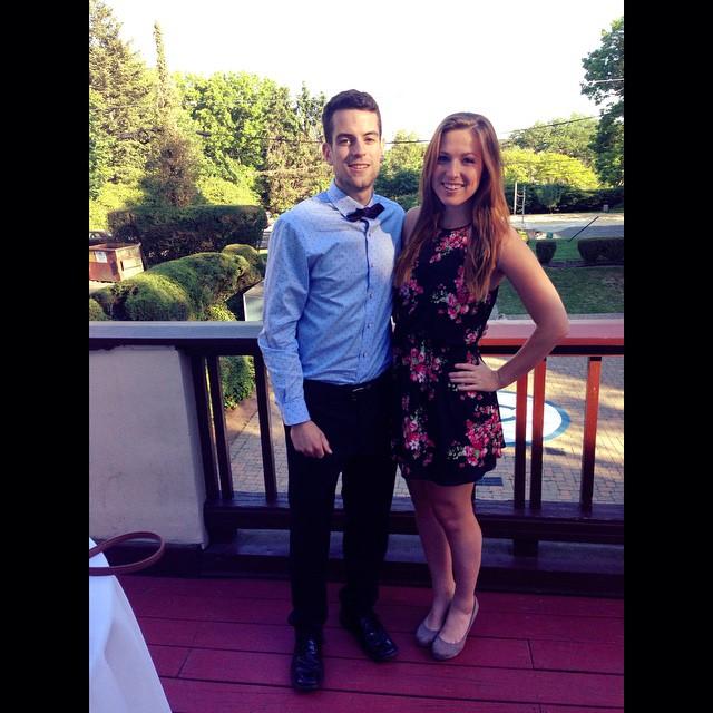 Our first event as a couple, Carlies Graduation Party 2015 