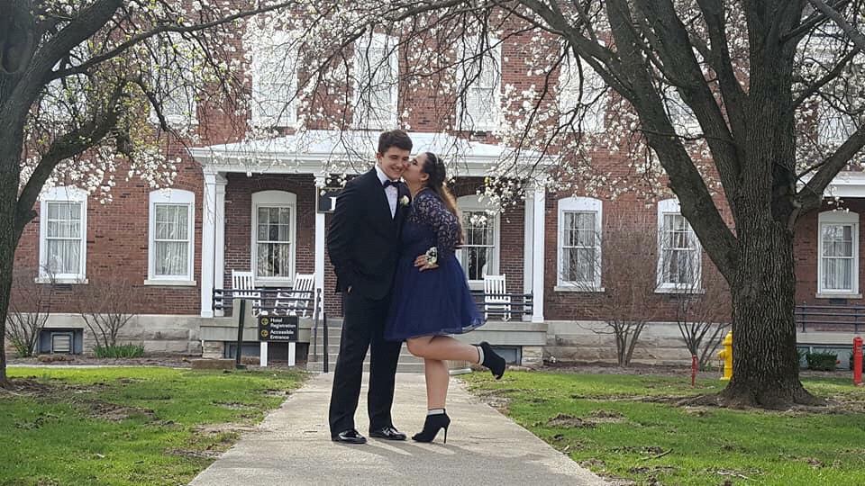 Ben's senior prom (2018).