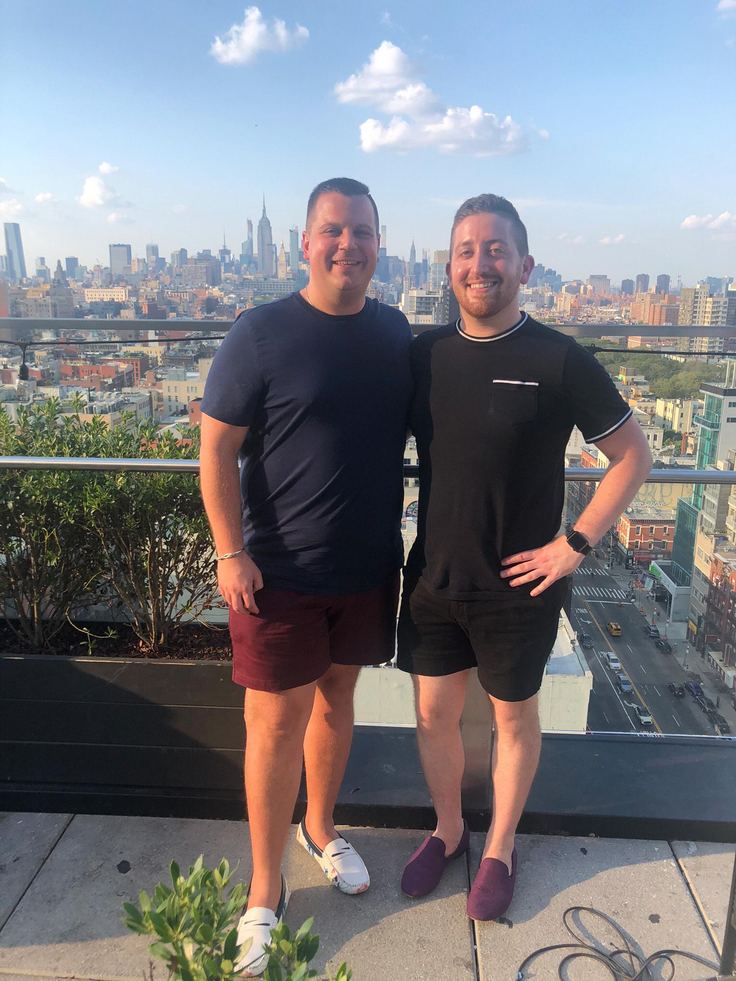 High above NYC!