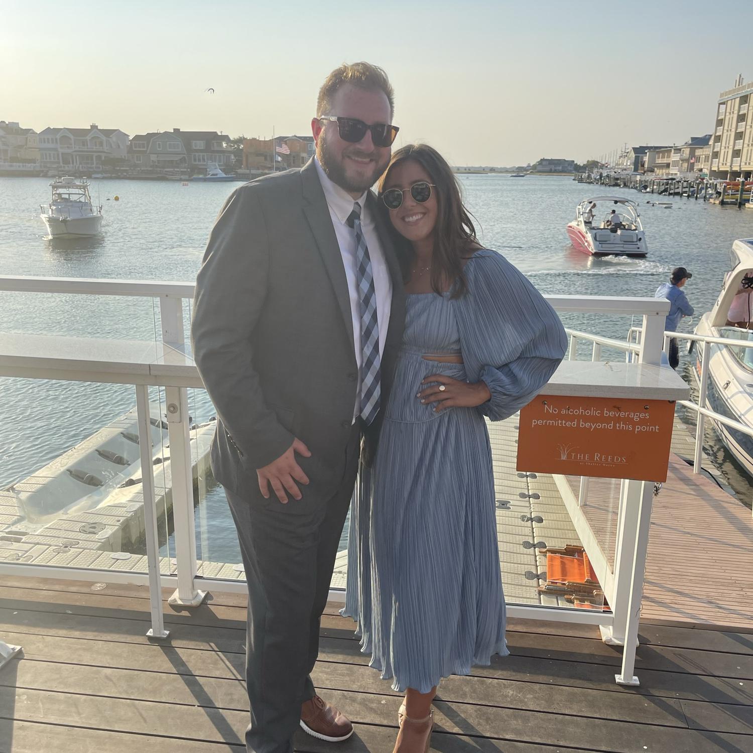September 2022 - Stone Harbor, NJ - Our friends’ Mike and Alex’s wedding!
