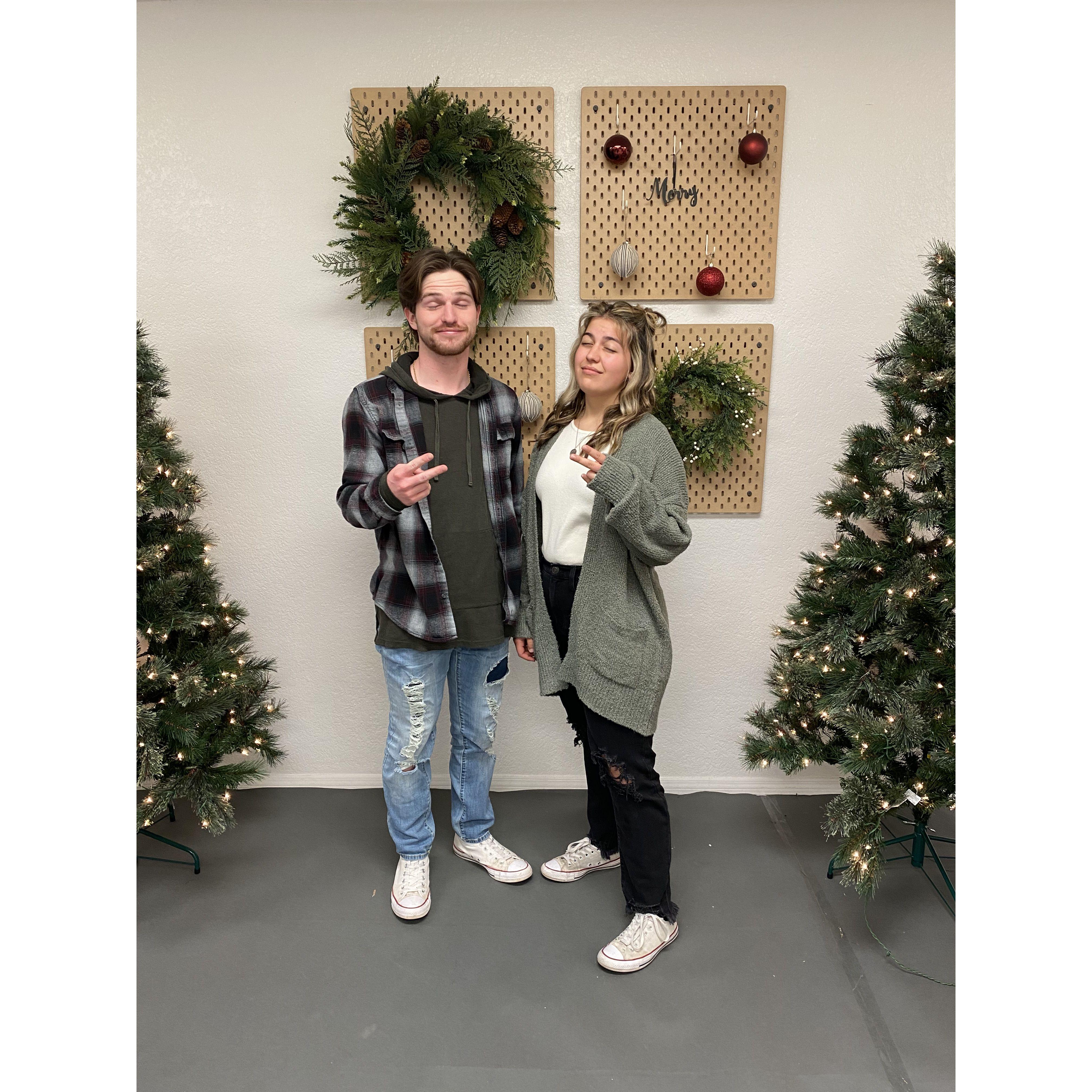 1 week after officially dating, Kenzie was very awkward