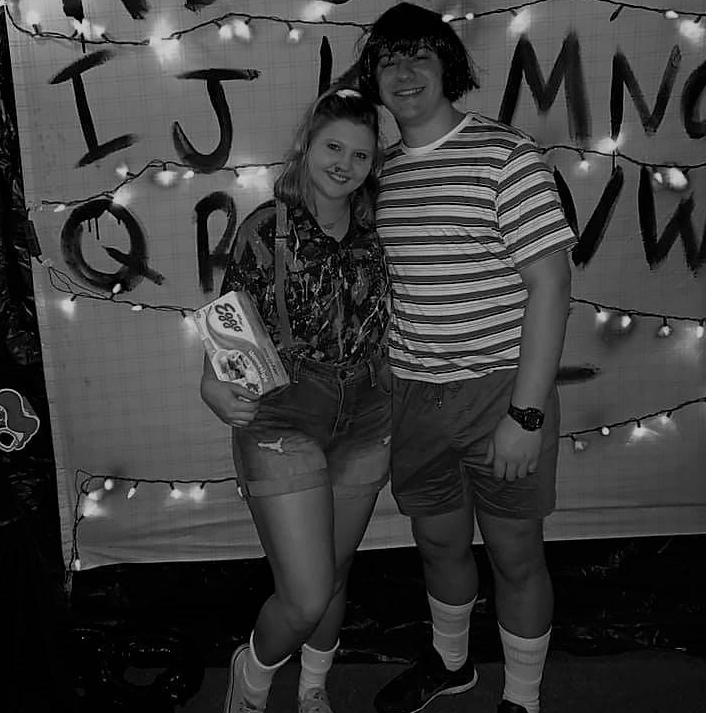 Can you guess what our favorite show is?! We are definitely Mike and Eleven fans! This was from the first Halloween party we planned together! Many more to come!!