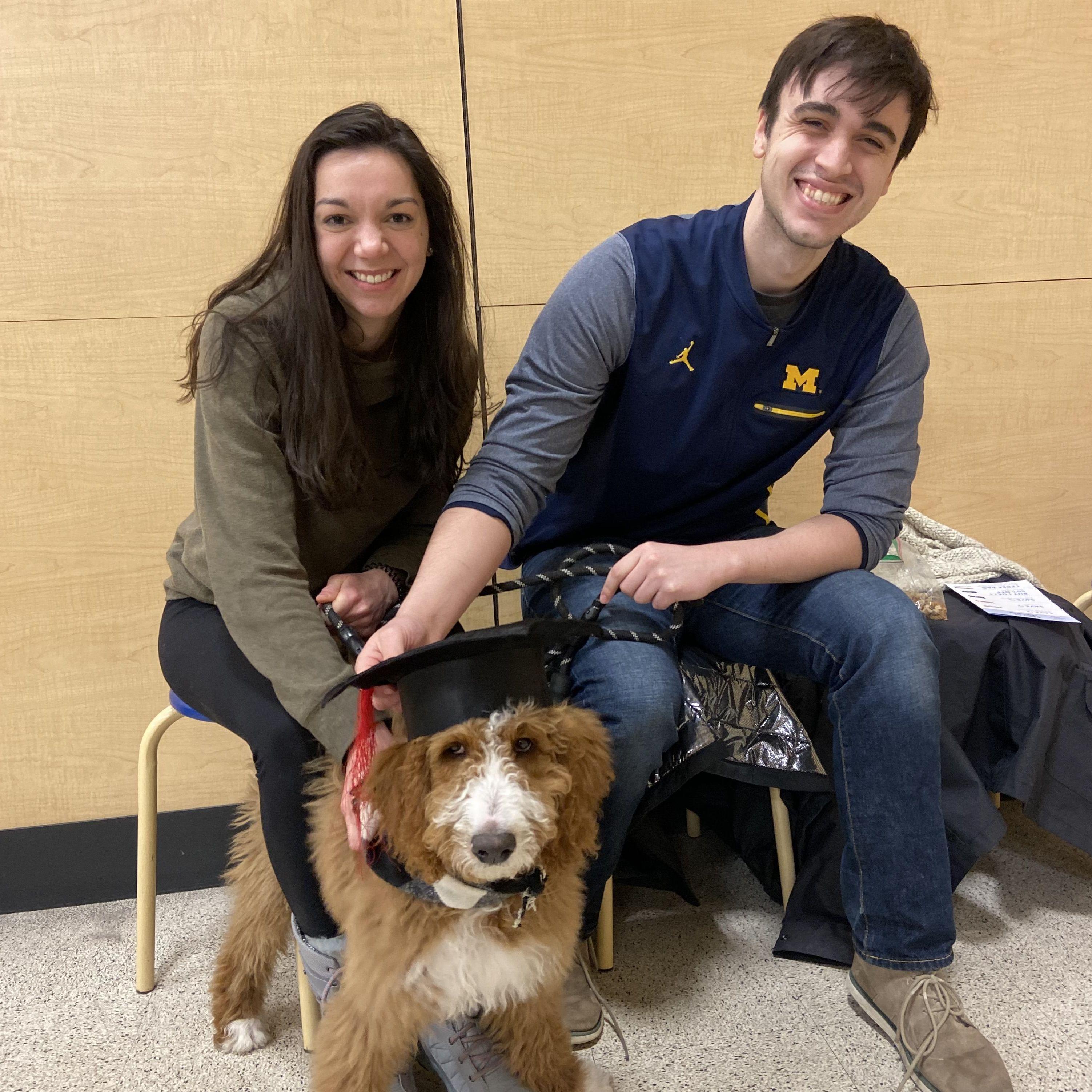 puppy graduation! we are just two proud poodle puppy parents