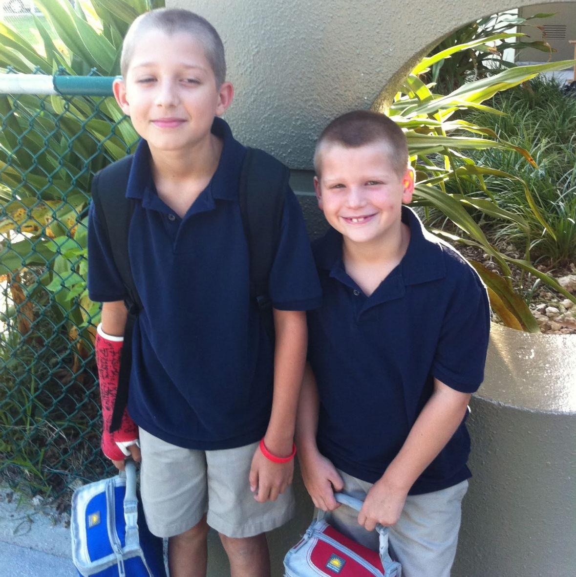 Baby Brayden and Trace!