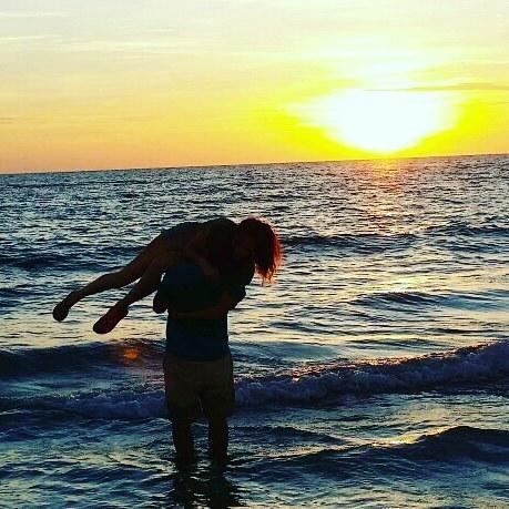 Moments later he dropped me into that beautiful florida ocean. I got him back though