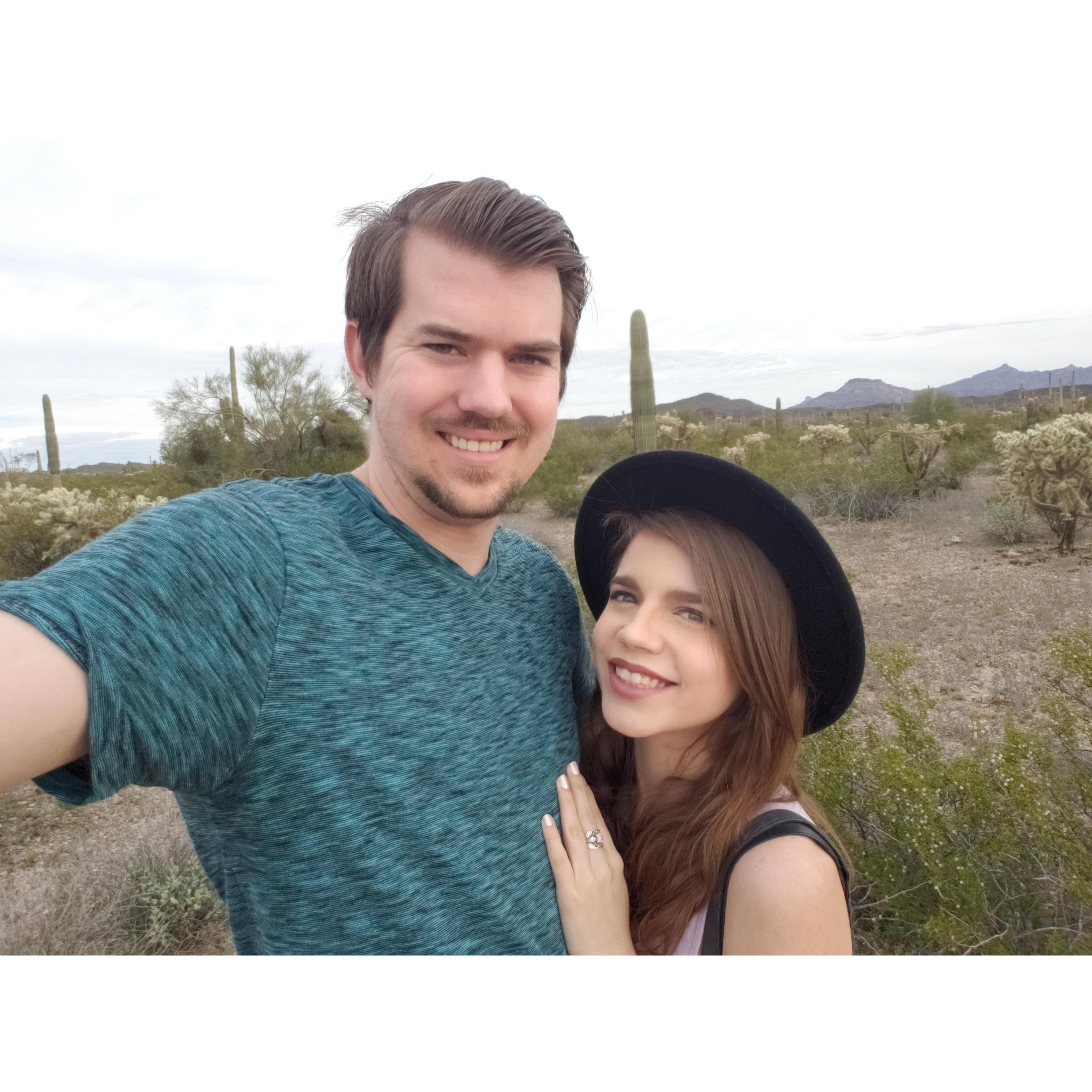 Our visit to the Organ Pipe Cactus National Monument south of Ajo, Arizona. March 2019