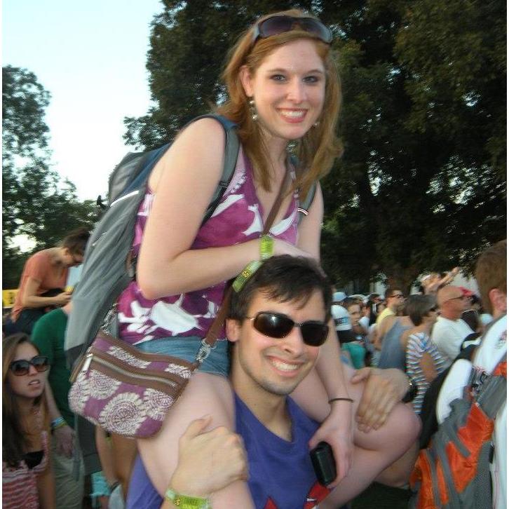 October 2012, Austin, TX: Our first ACL together (and Kaitlin's first trip to Austin!)