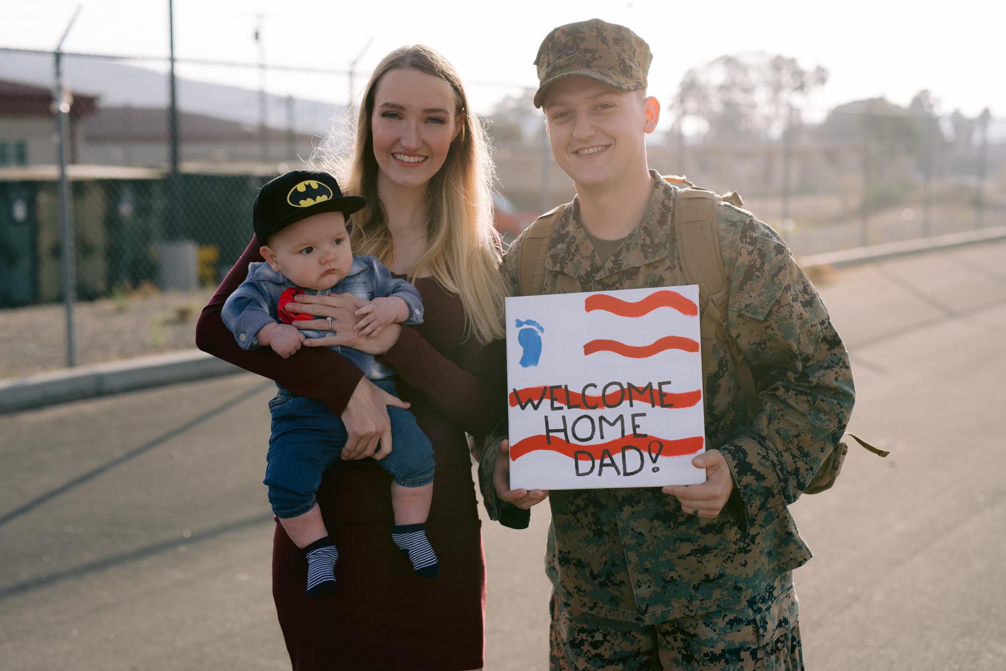 The first time we got to be together as a family.