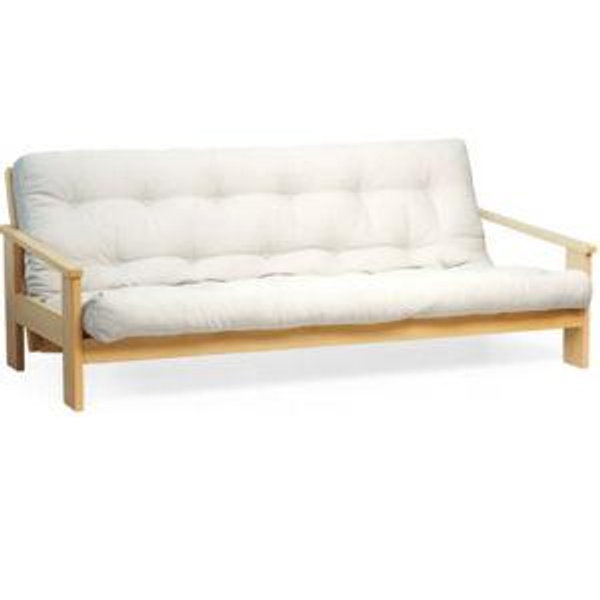 Modern Scandinavian Futon Frame – Denton Beech Wood