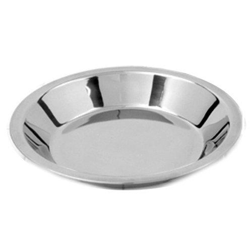 Norpro 3811 Stainless Steel Pie Pan, 9" x 1.5", 1 EA