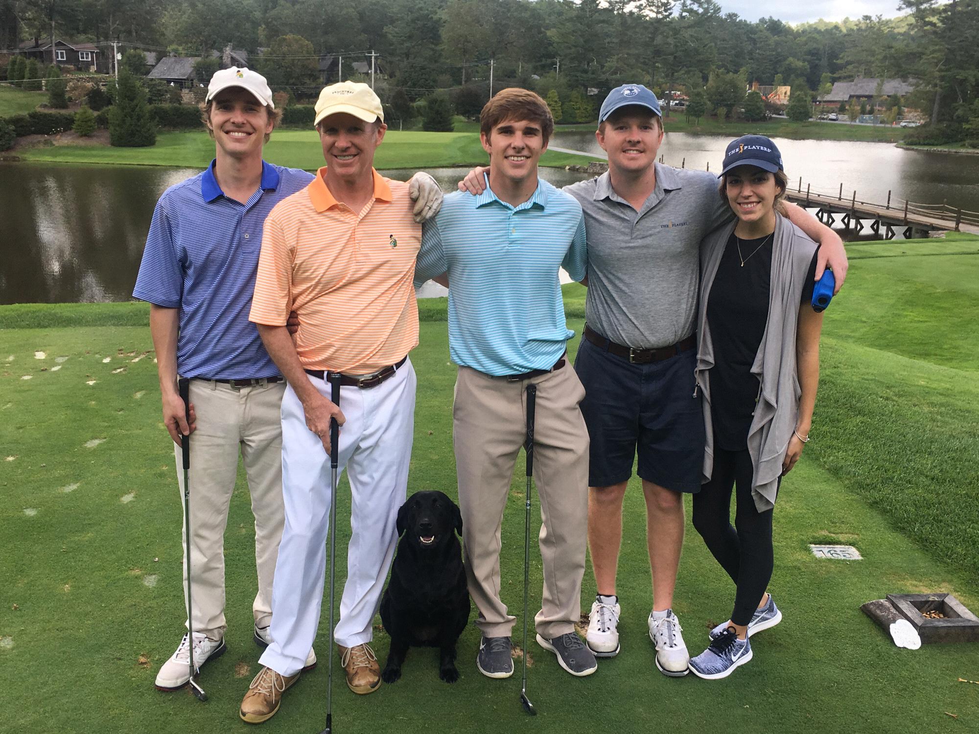 A round of golf at Highlands Country Club, 2018!