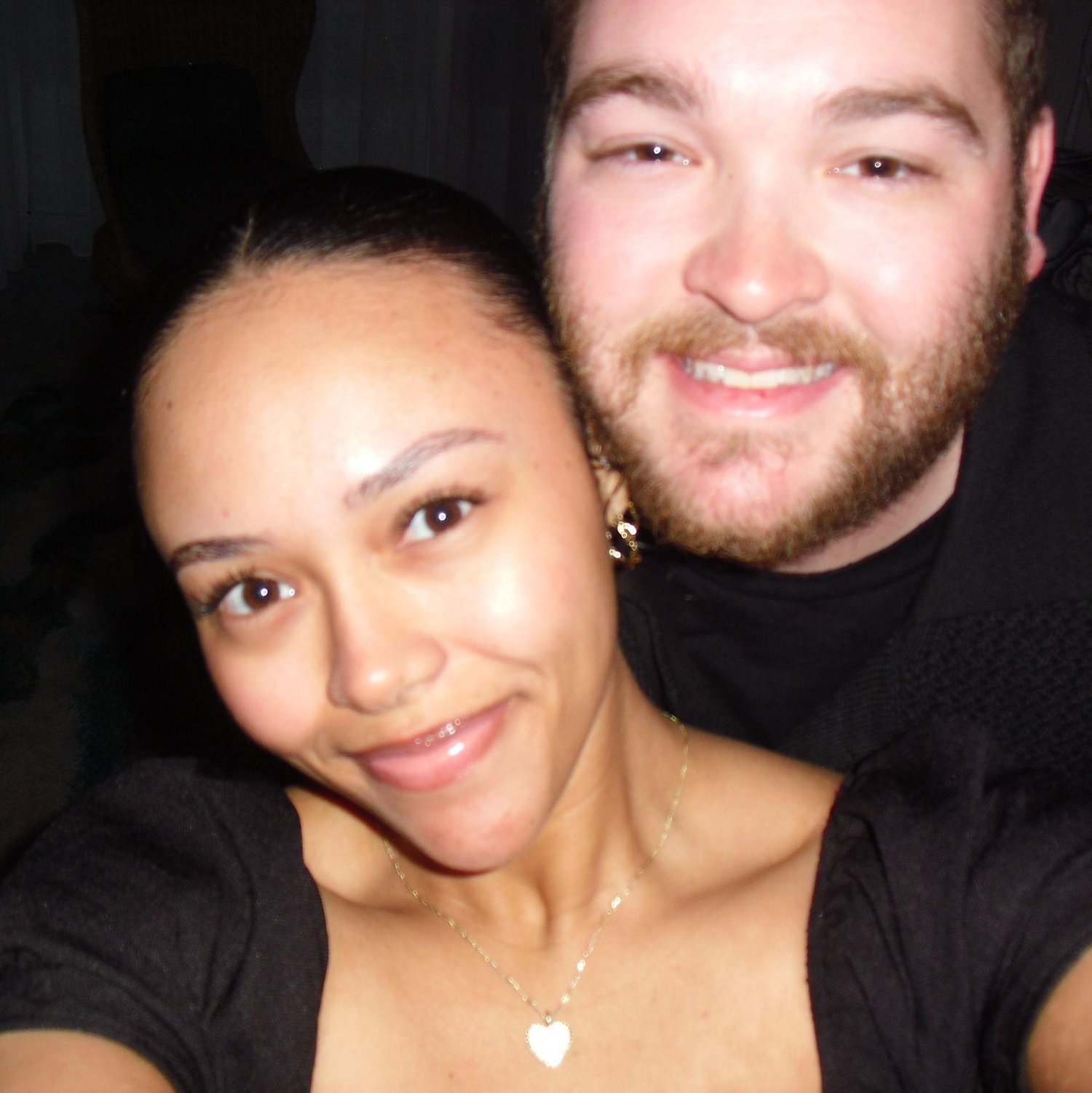 Quick picture before going to dinner the night we got engaged