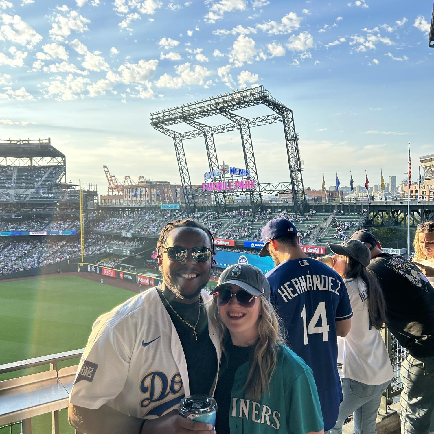 Dodgers @ Mariners! Birthday trip :)