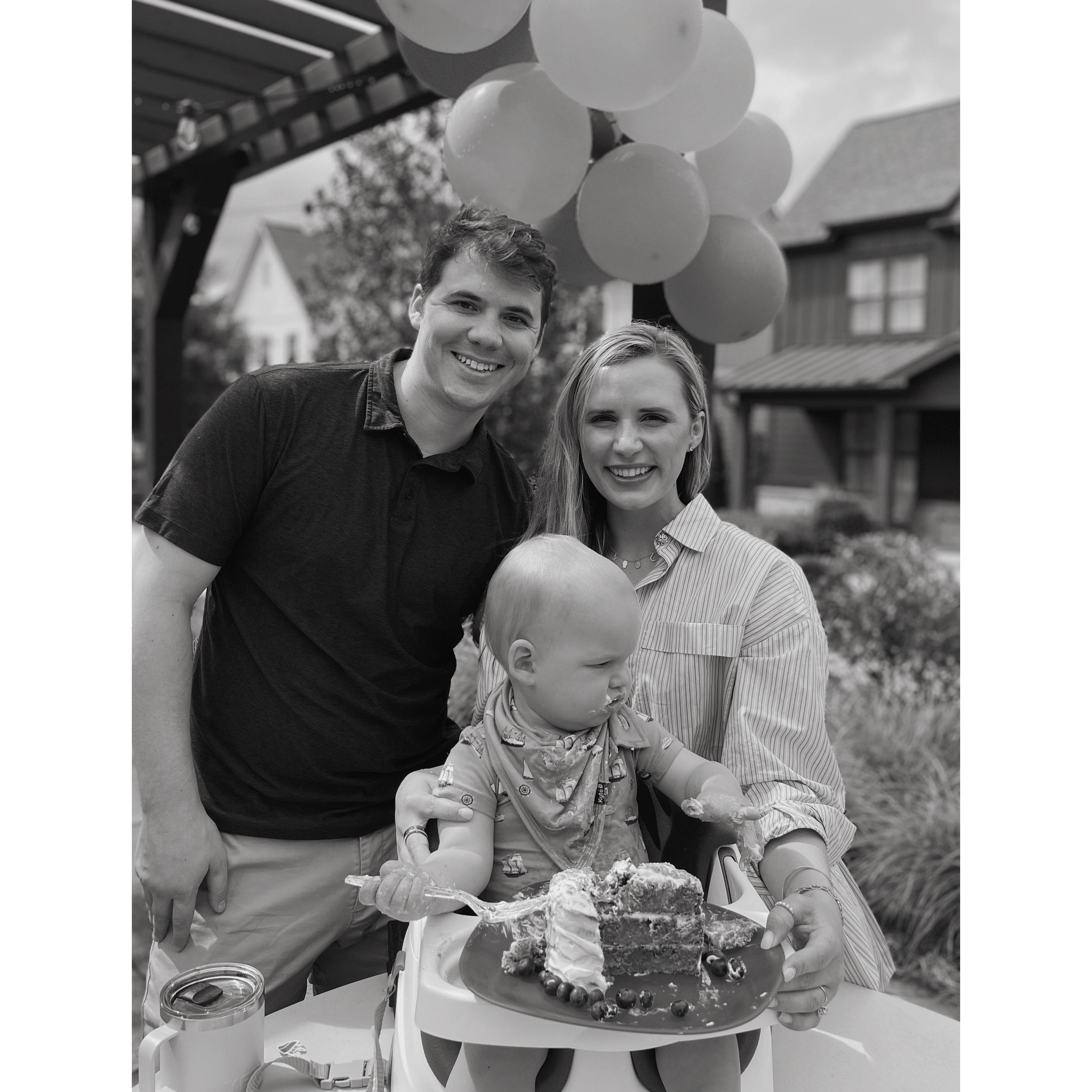 May 2024: Rhys's 1st Birthday Party