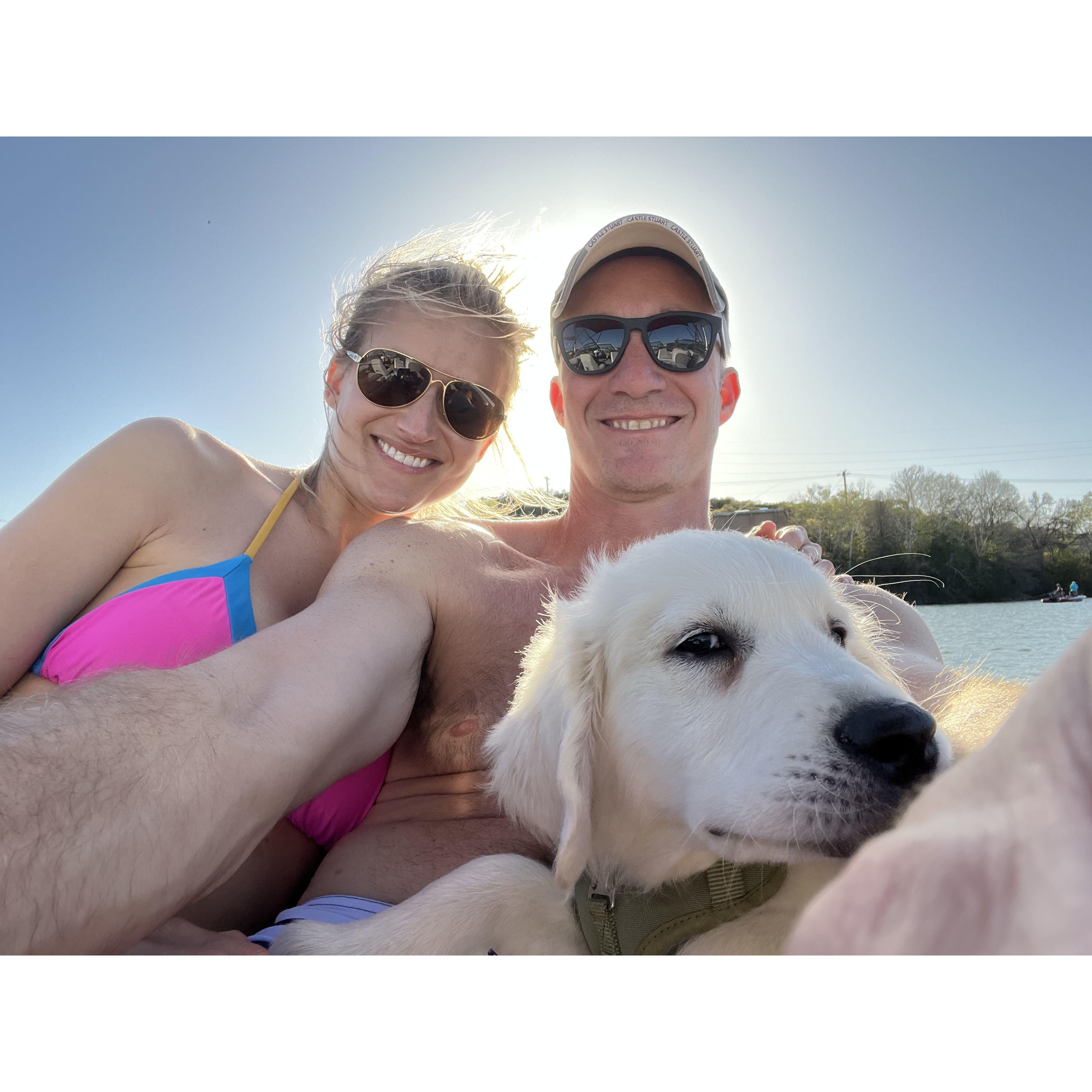 Out on Lake Austin