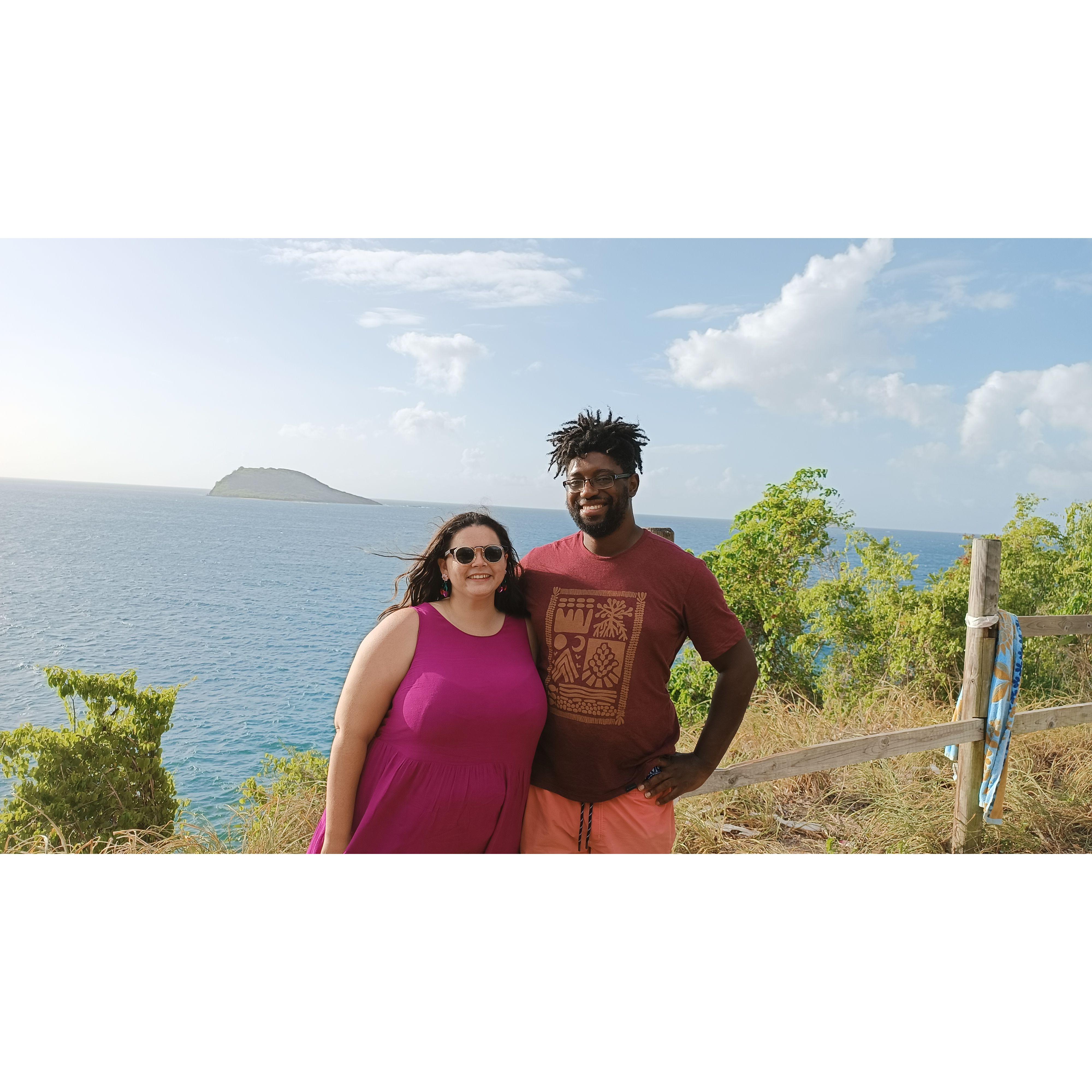 In Guadeloupe, June 2022, near 'Mylene's beach'