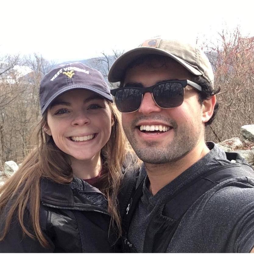 Selfie! From the top of a "challenging but rewarding" hike in Harper's Ferry, VA