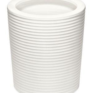 Furrow Planters - Modern Outdoor Furniture - Room & Board - 19.5 diameter, white