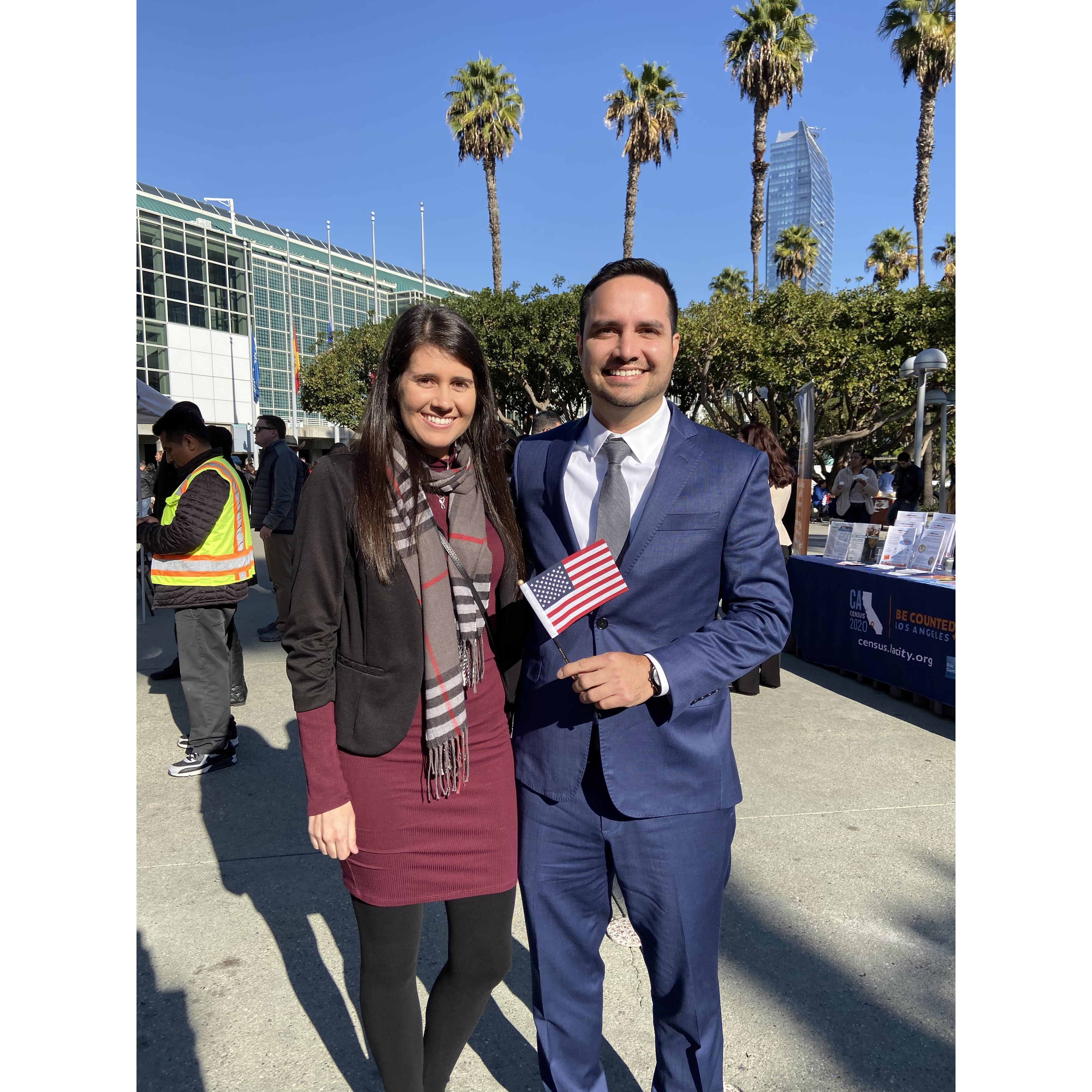 12/19/19:Gustavo’s US Citizenship