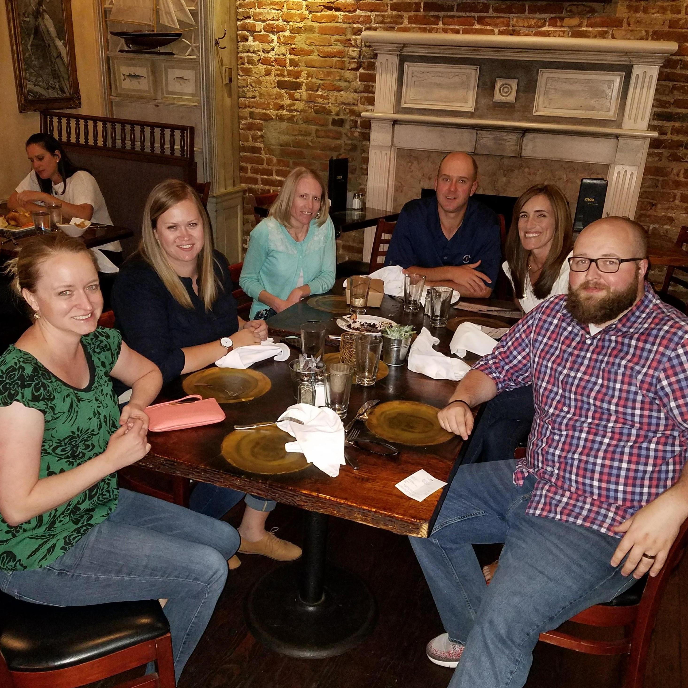Birthday celebration with the gang
