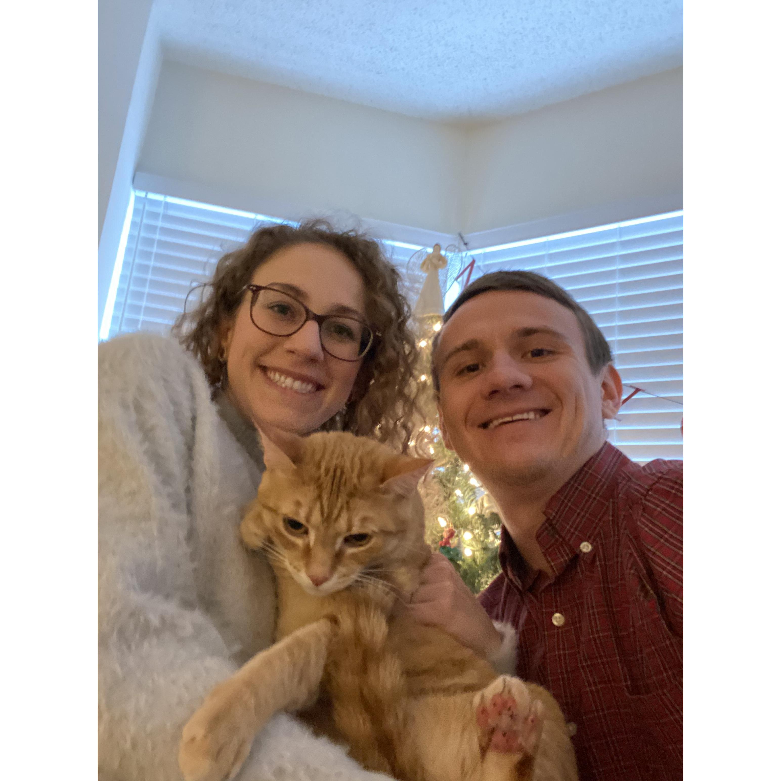 Our attempt at a family portrait last Christmas...