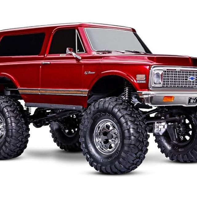 Traxxas 92086-4 - TRX-4 1972 Chevy K5 Blazer High Trail 1/10 4WD Crawler, Red