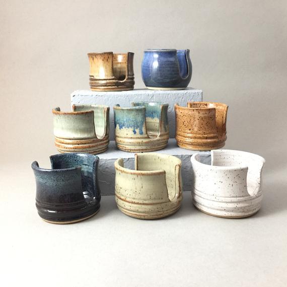 Blueberry Pottery Sponge Holder, Handmade