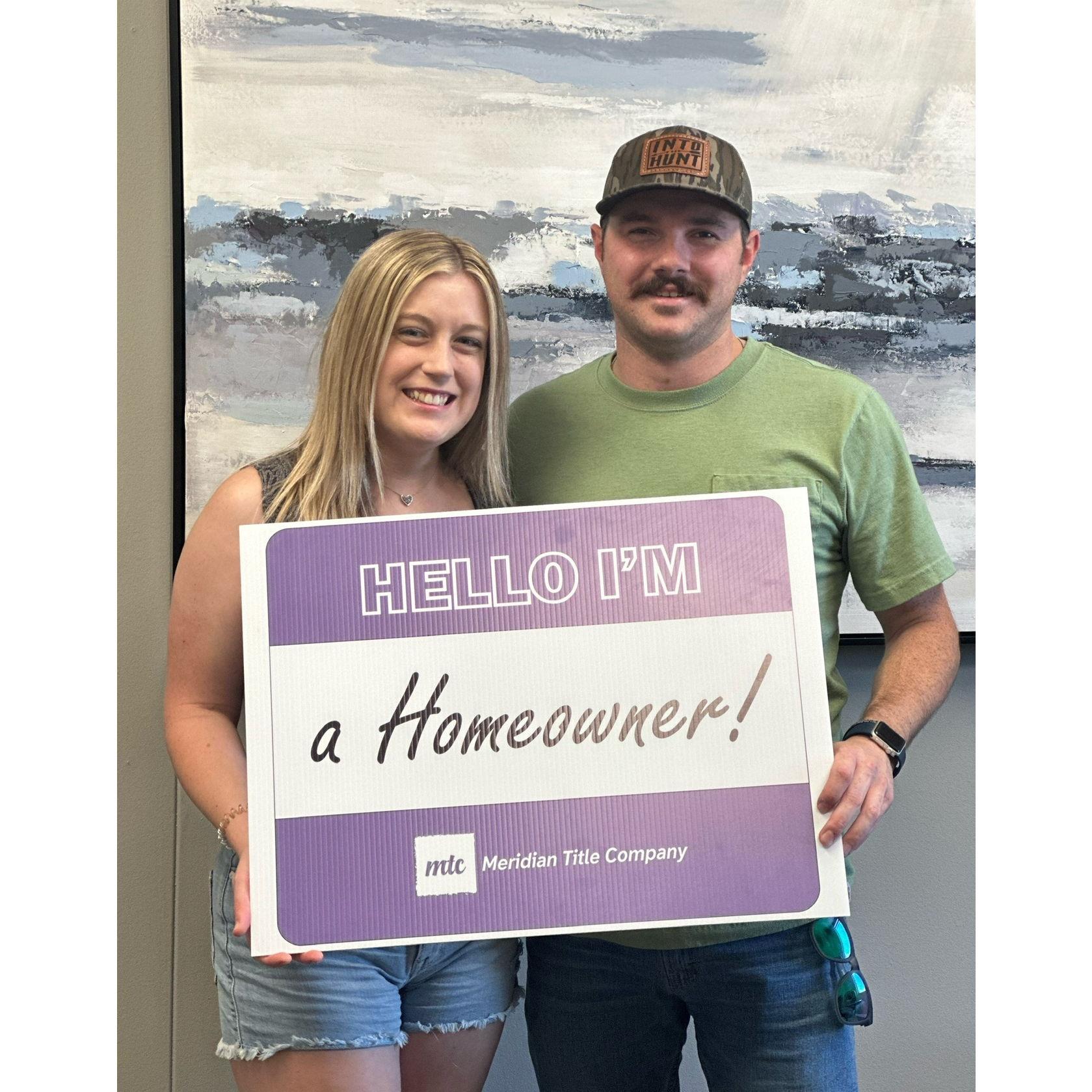 we are homeowners!!