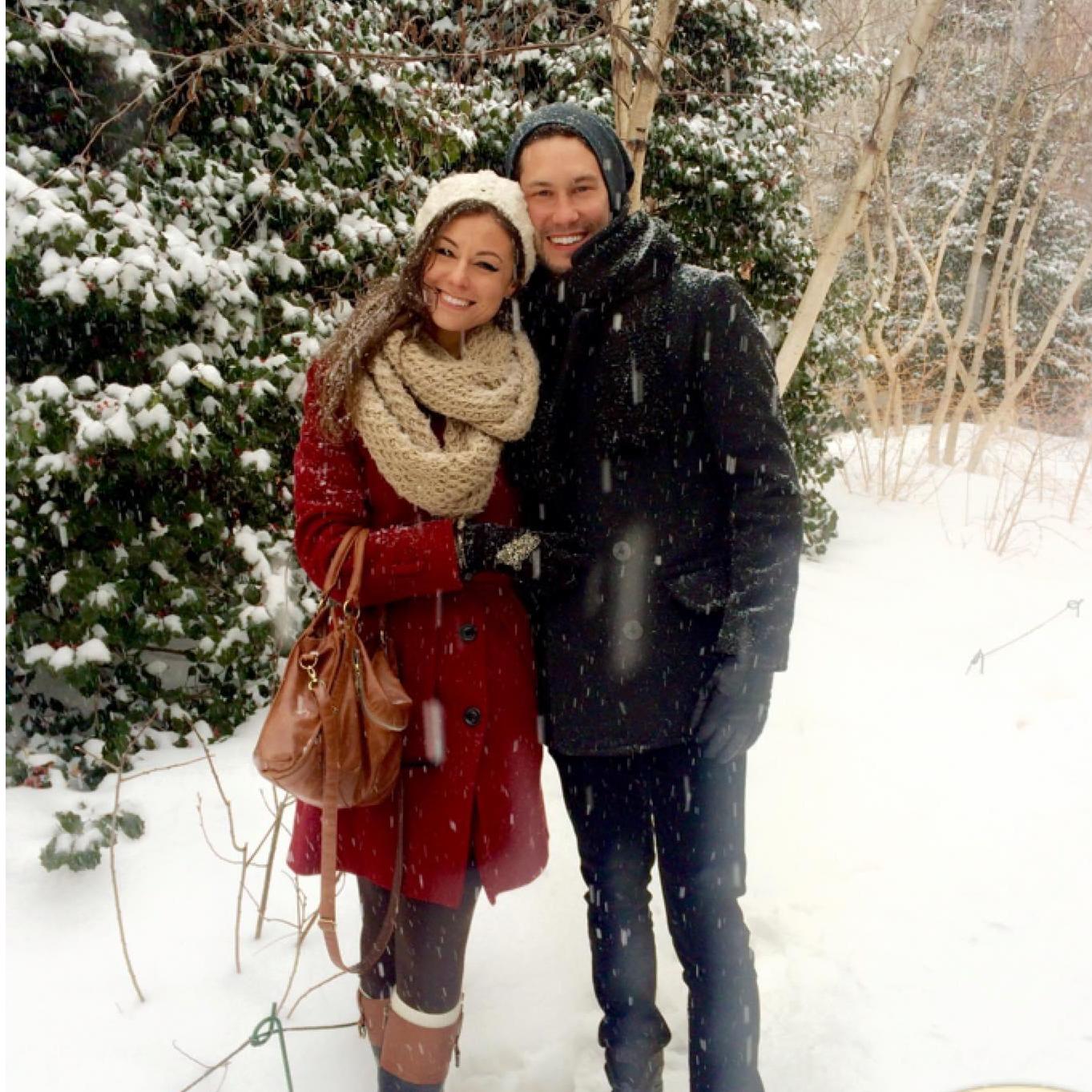 Our first winter, 2015
