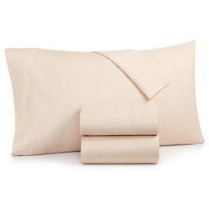 Hotel Collection - Cotton 525-Thread Count 4-Pc. Yarn-Dyed Queen Sheet Set, Created for Macy's