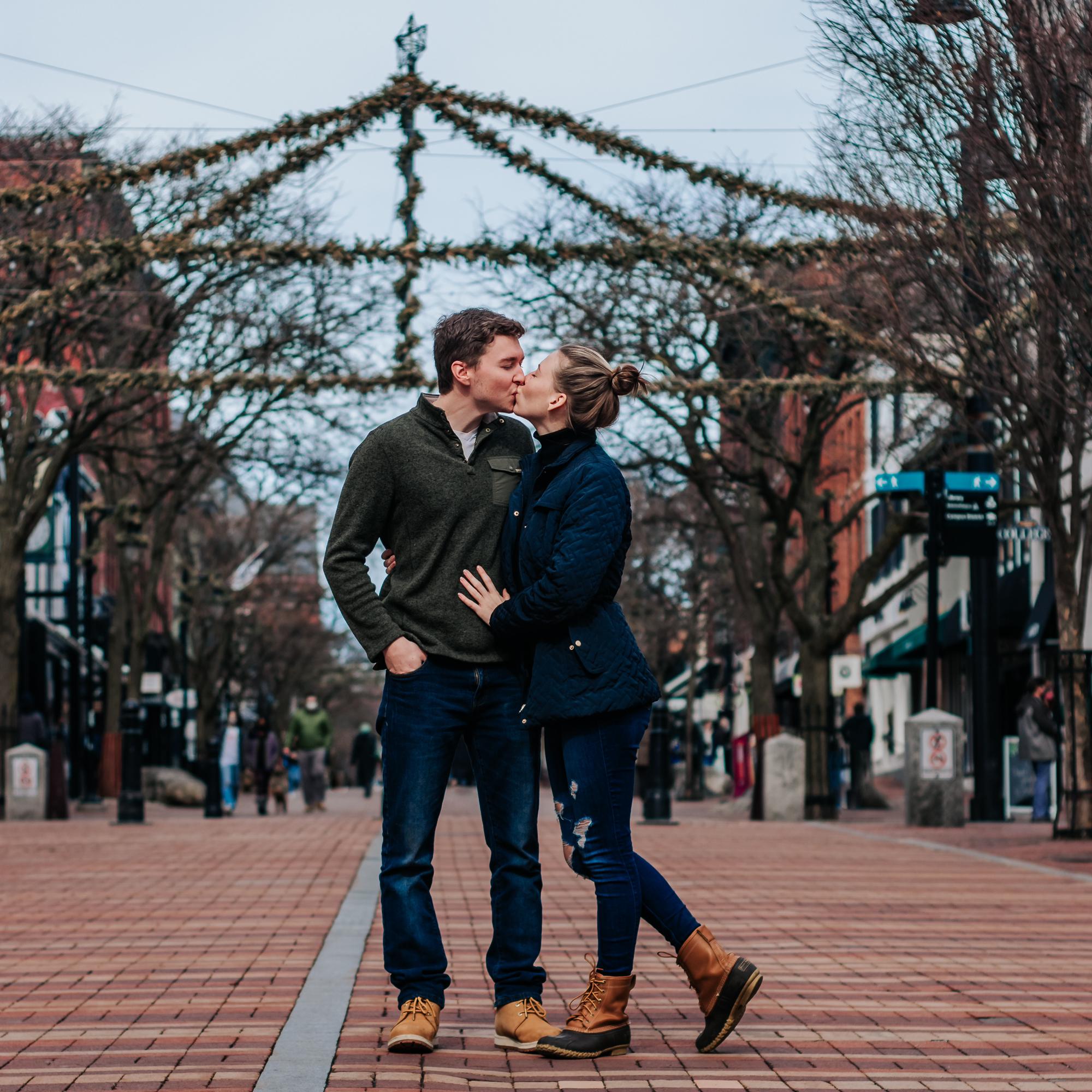 February 2021 - Haley & Zach did another ski trip with friends, and made a day trip up to Burlington, Vermont!