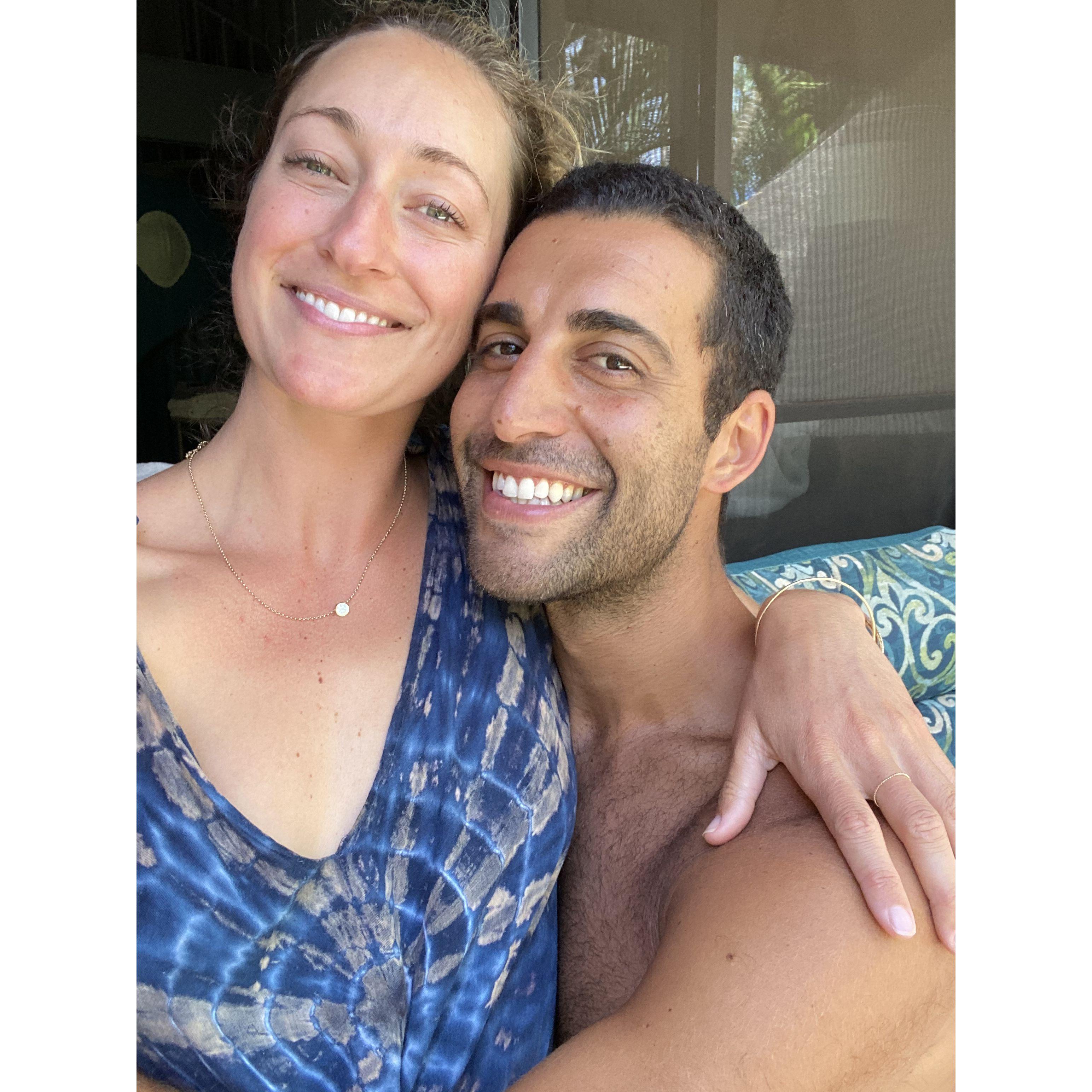 Our First Selfie! Maui